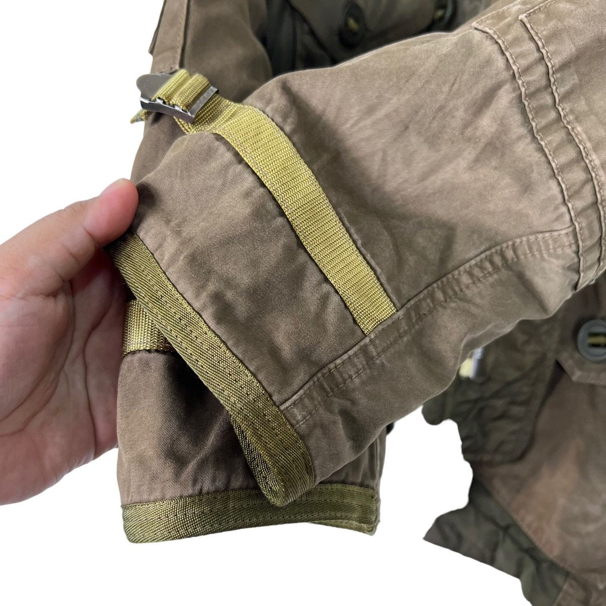 Japanese Brand HIPPOCAMPUS VINTAGE FATIGUES REBULID AMRY JACKET Size US S / EU 44-46 / 1 - 9 Thumbnail