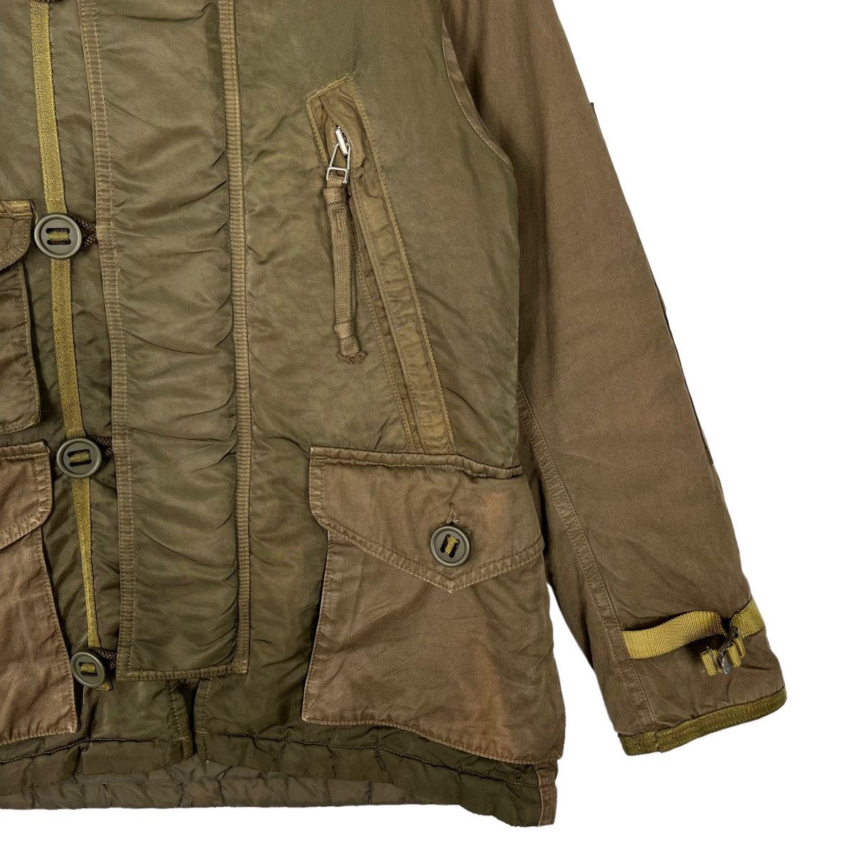Japanese Brand HIPPOCAMPUS VINTAGE FATIGUES REBULID AMRY JACKET Size US S / EU 44-46 / 1 - 5 Thumbnail