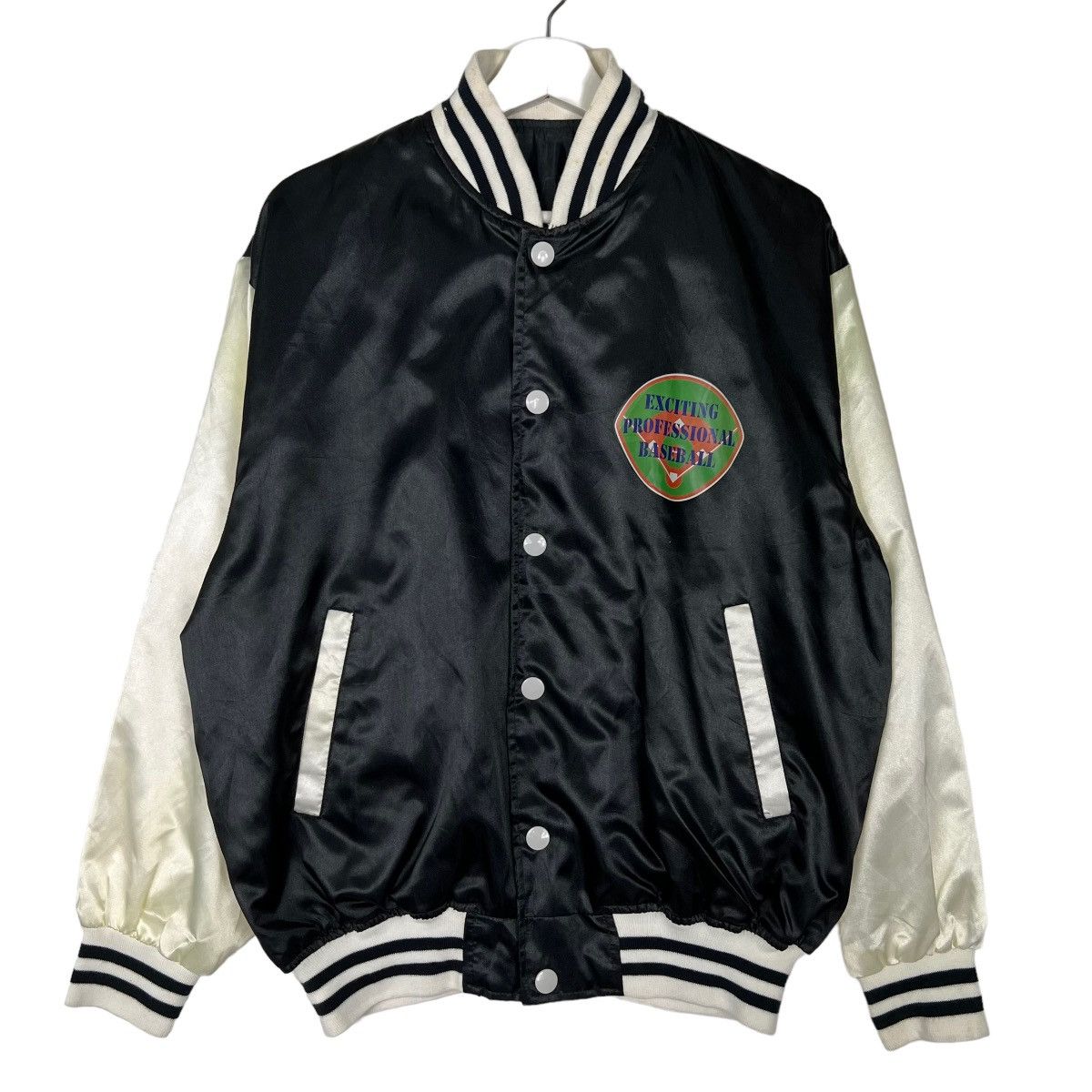 Japanese Brand 🔥 VINTAGE JAPAN EXCITING PROFESSIONAL BASEBALL JACKET Size US M / EU 48-50 / 2 - 1 Thumbnail