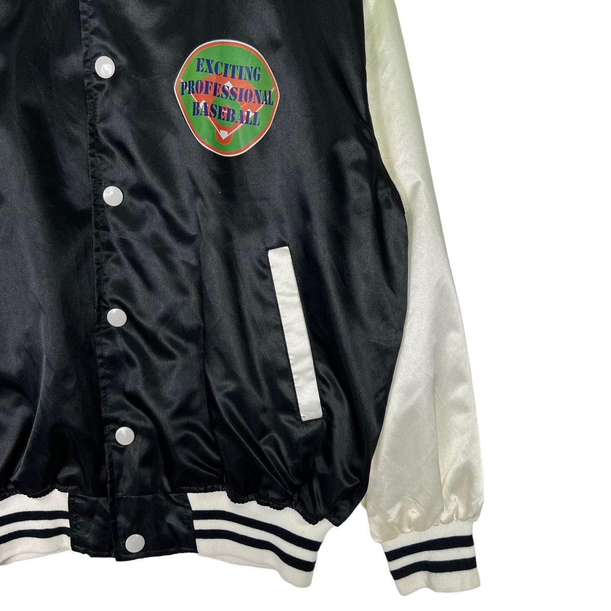 Japanese Brand 🔥 VINTAGE JAPAN EXCITING PROFESSIONAL BASEBALL JACKET Size US M / EU 48-50 / 2 - 3 Thumbnail