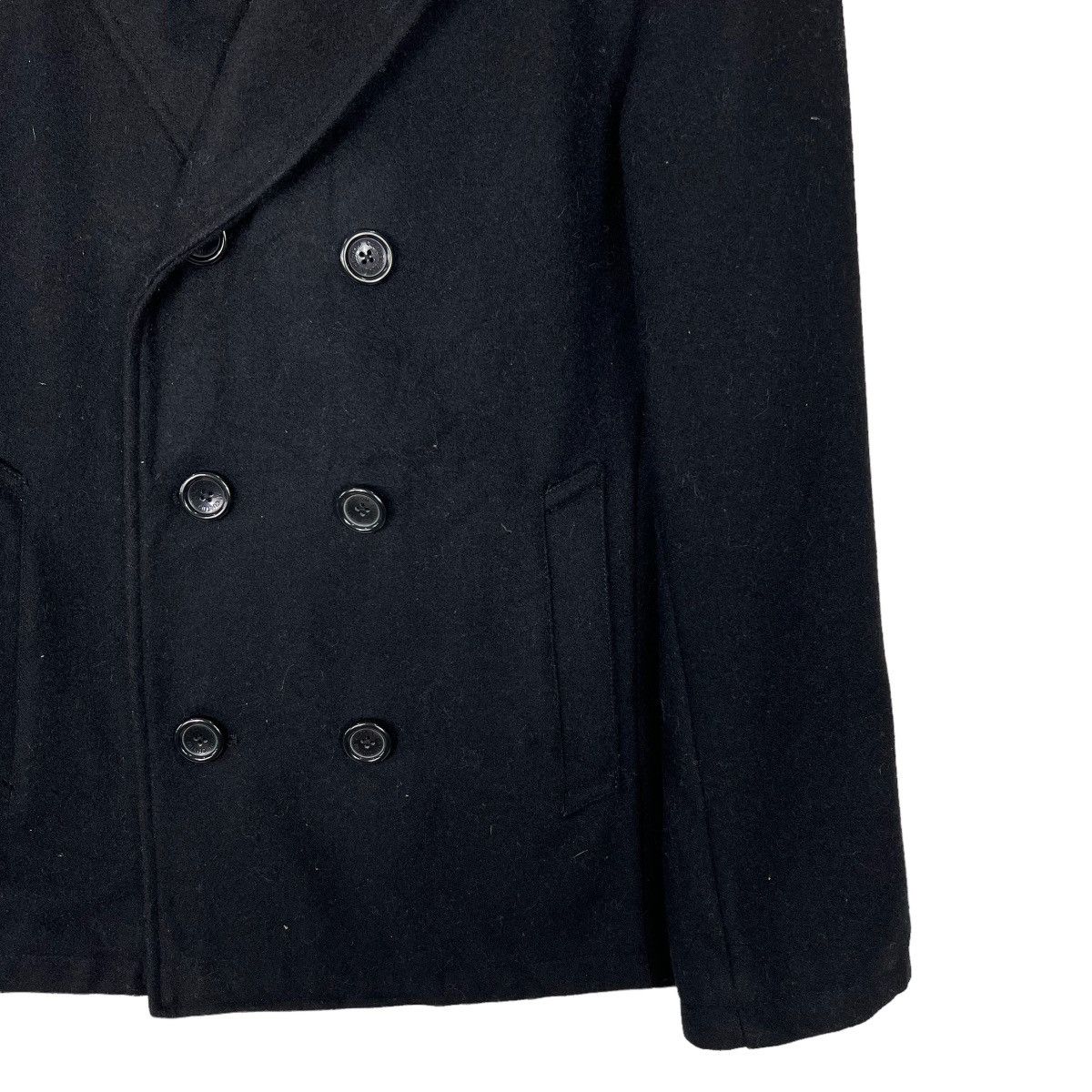 Japanese Brand 🔥 COSTOM COLTURE BLACK WOOL CYBERPUNK JACKET Size US M / EU 48-50 / 2 - 2 Thumbnail