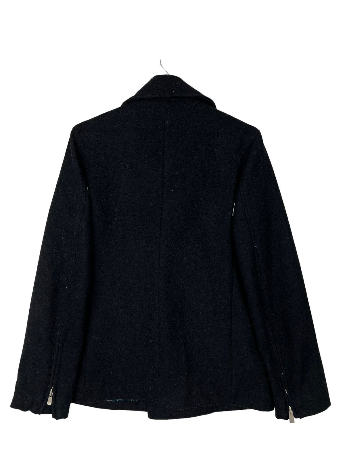 Japanese Brand 🔥 COSTOM COLTURE BLACK WOOL CYBERPUNK JACKET Size US M / EU 48-50 / 2 - 7 Thumbnail