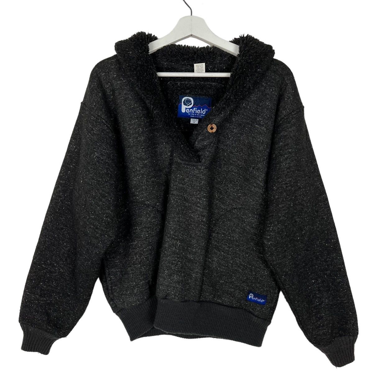 Penfield 🔥 VINTAGE PENFIELD BOA FLEECE PILE BORG FABRIC MADE IN USA Size US S / EU 44-46 / 1 - 2 Thumbnail