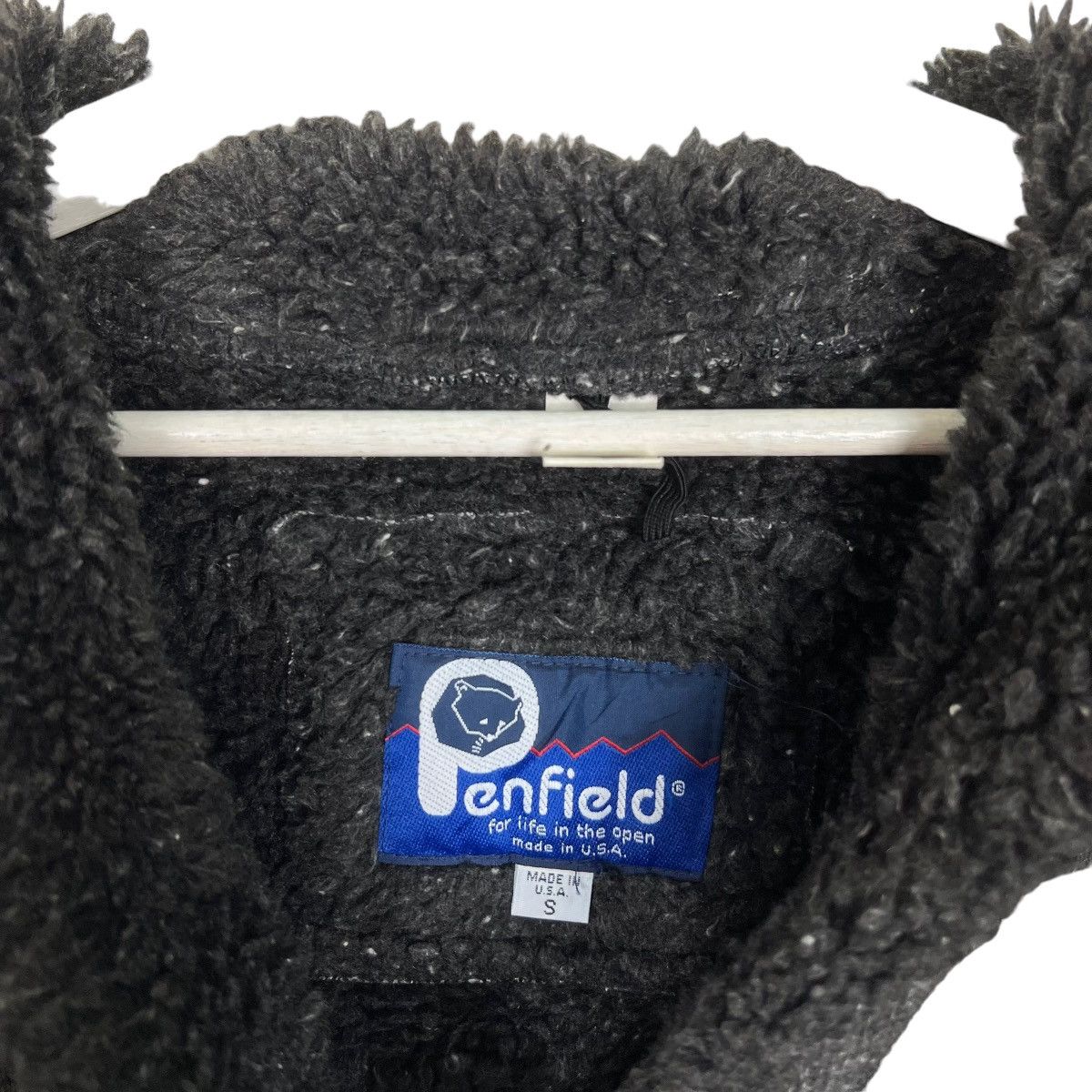 Penfield 🔥 VINTAGE PENFIELD BOA FLEECE PILE BORG FABRIC MADE IN USA Size US S / EU 44-46 / 1 - 7 Thumbnail