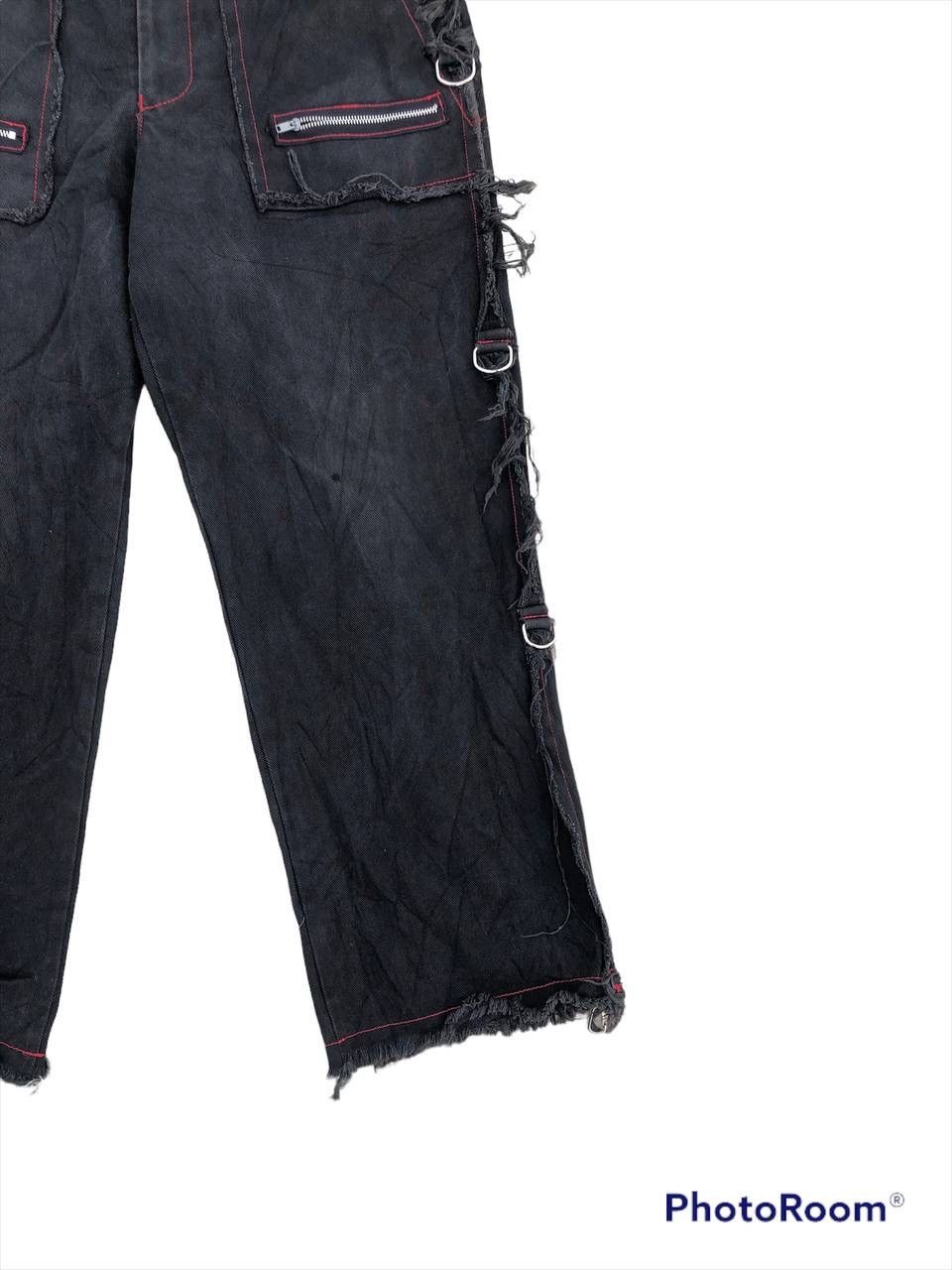 Japanese Brand × Seditionaries ACID JAZZ MEN JAPANESE PUNK BRAND BONDAGE BLACK DENIM Size US 31 - 6 Thumbnail