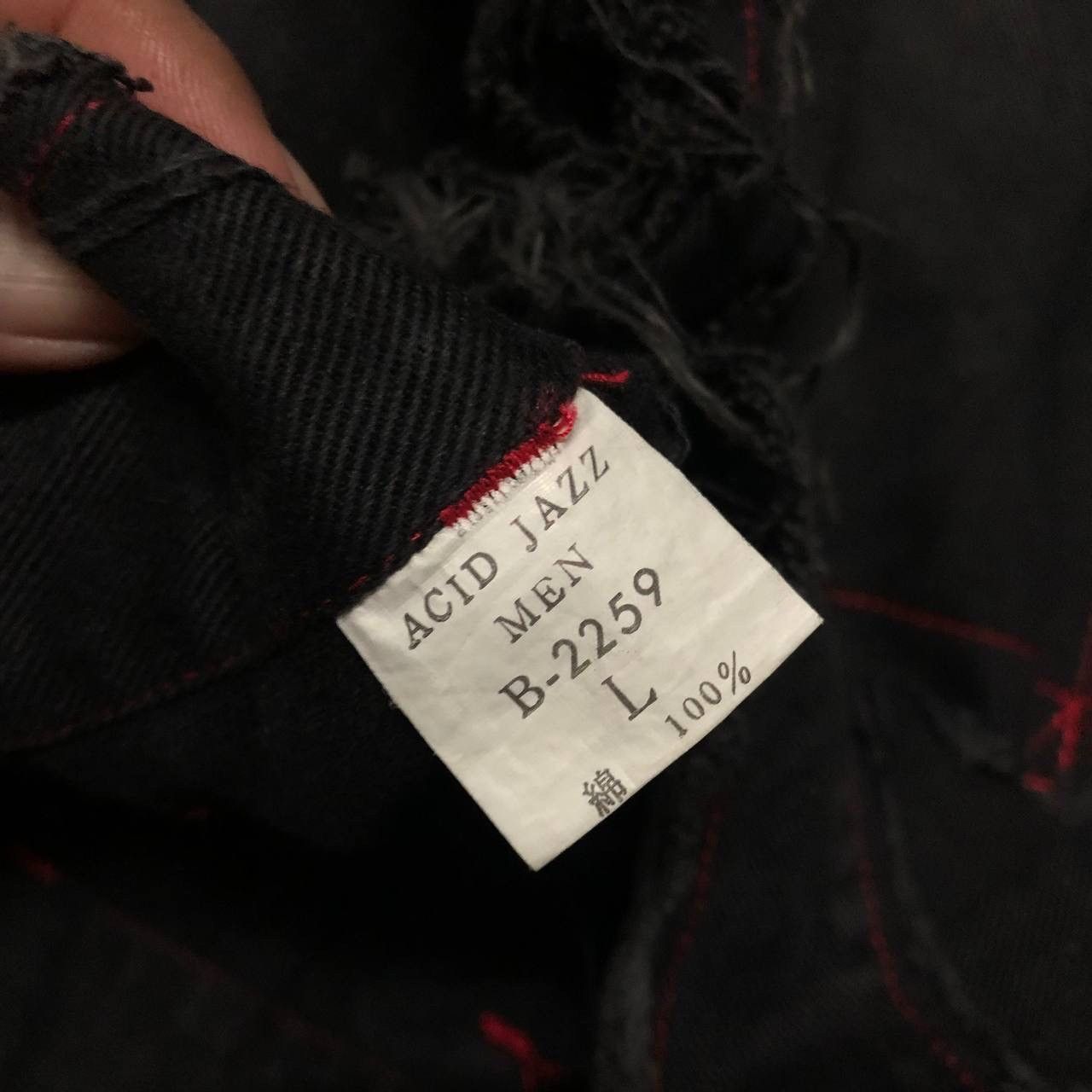 Japanese Brand × Seditionaries ACID JAZZ MEN JAPANESE PUNK BRAND BONDAGE BLACK DENIM Size US 31 - 9 Thumbnail
