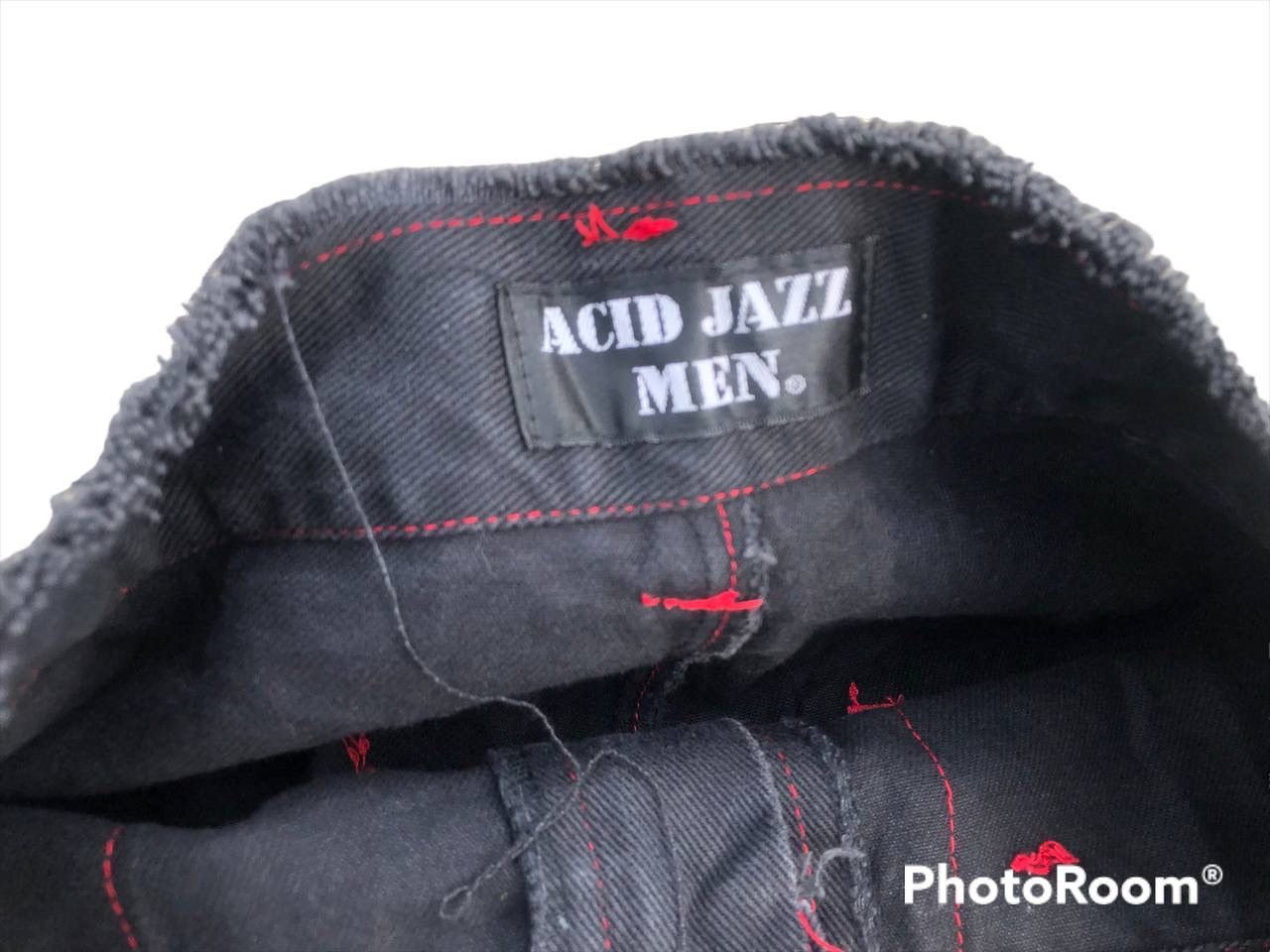Japanese Brand × Seditionaries ACID JAZZ MEN JAPANESE PUNK BRAND BONDAGE BLACK DENIM Size US 31 - 8 Thumbnail