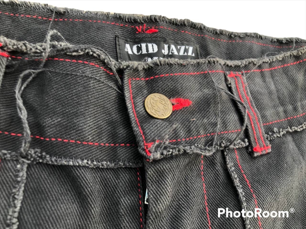 Japanese Brand × Seditionaries ACID JAZZ MEN JAPANESE PUNK BRAND BONDAGE BLACK DENIM Size US 31 - 7 Thumbnail