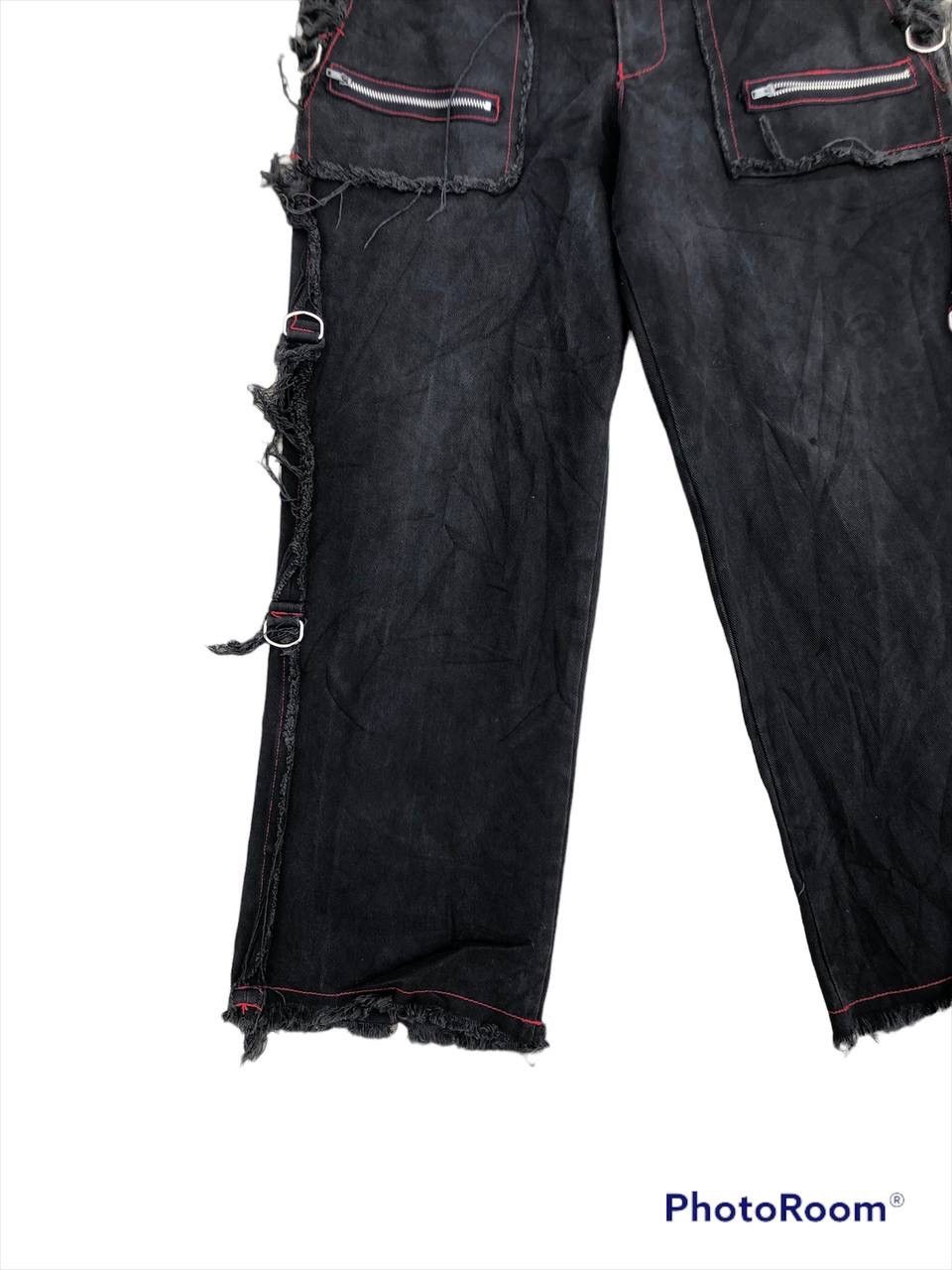 Japanese Brand × Seditionaries ACID JAZZ MEN JAPANESE PUNK BRAND BONDAGE BLACK DENIM Size US 31 - 5 Thumbnail