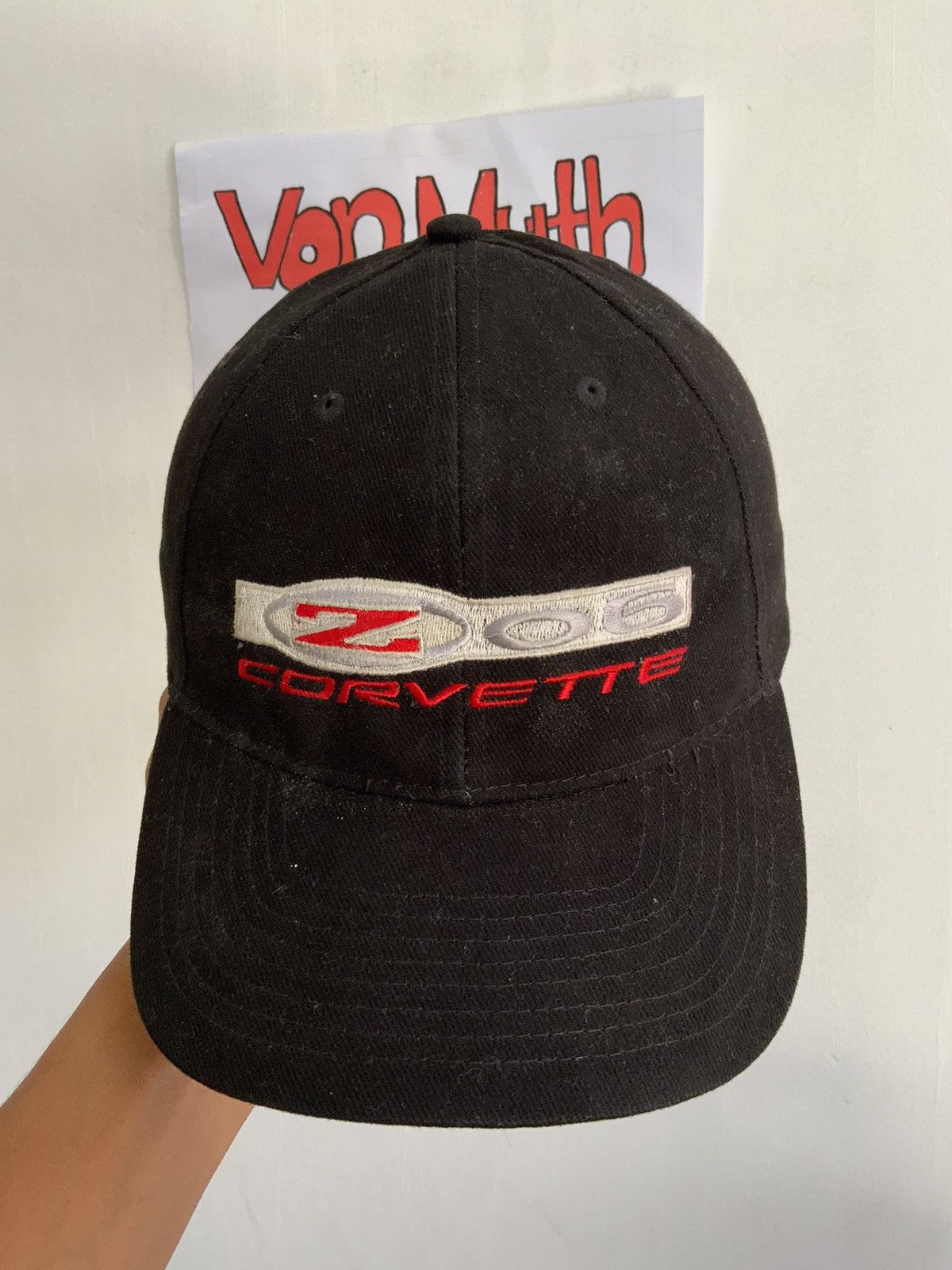 Vintage Vintage Z006 Corvette Starpback Hat Size ONE SIZE - 6 Thumbnail