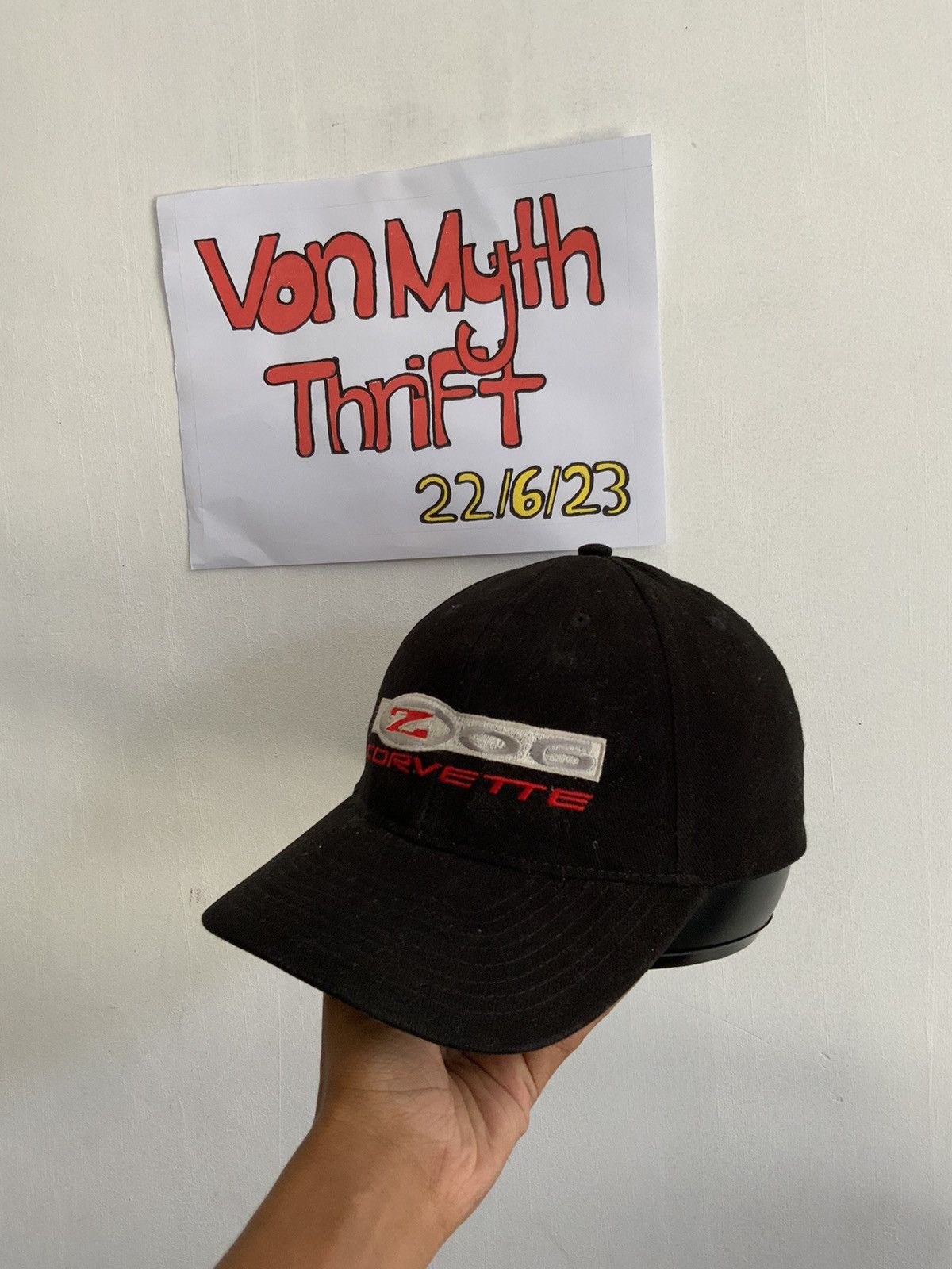 Vintage Vintage Z006 Corvette Starpback Hat Size ONE SIZE - 1 Thumbnail