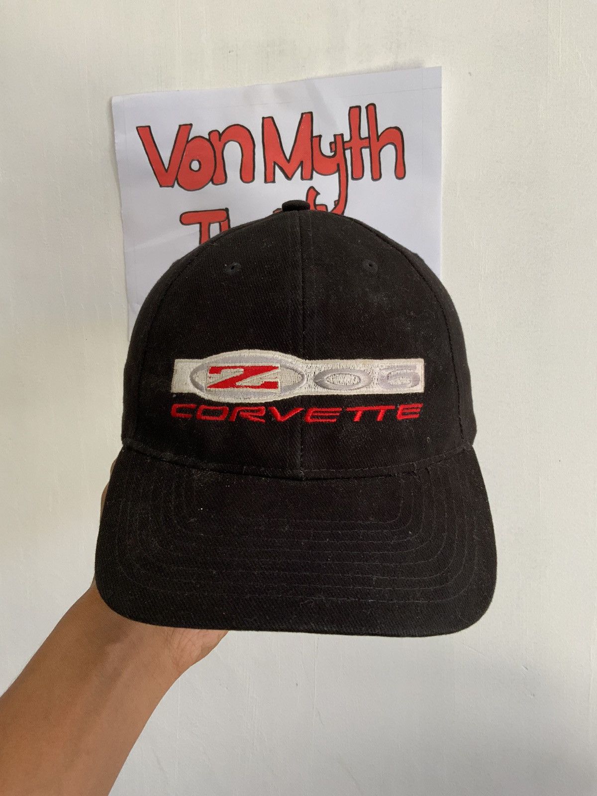 Vintage Vintage Z006 Corvette Starpback Hat Size ONE SIZE - 5 Thumbnail