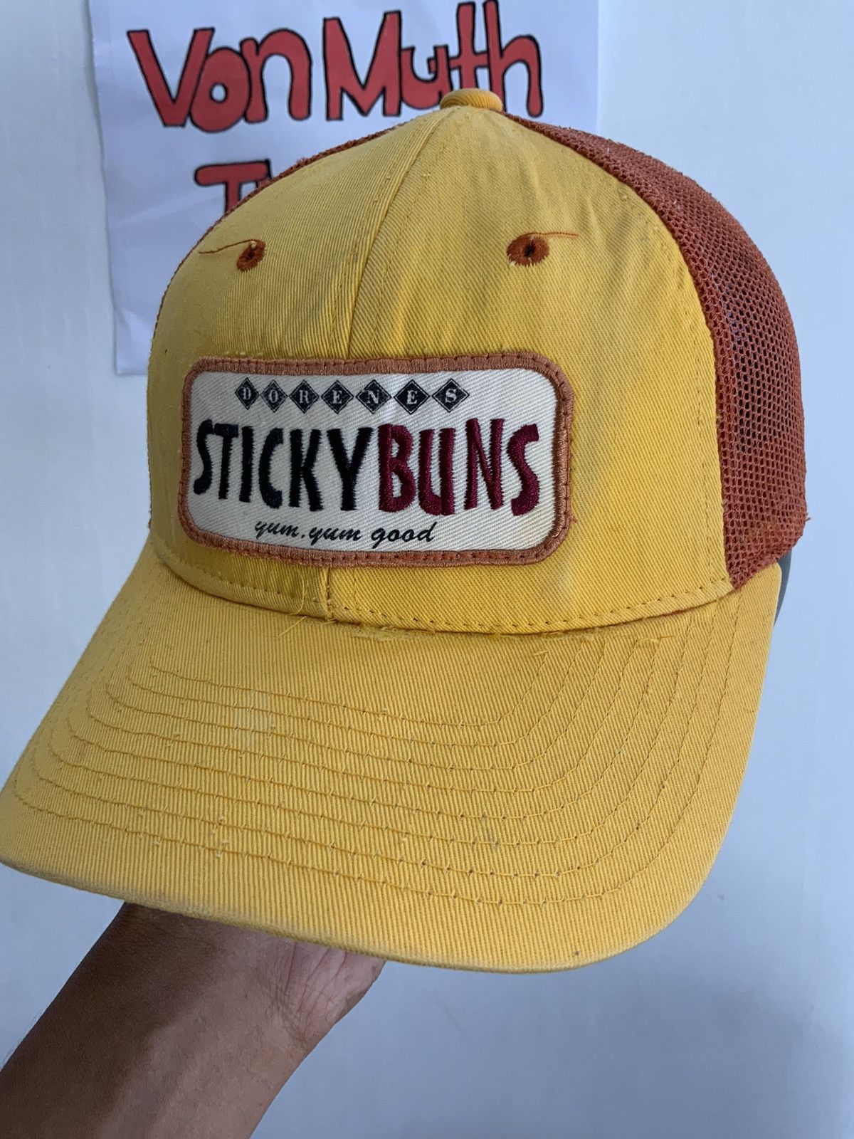 Hat Club Dorenes Sticky Buns Patches Trucker Hat Size ONE SIZE - 7 Thumbnail