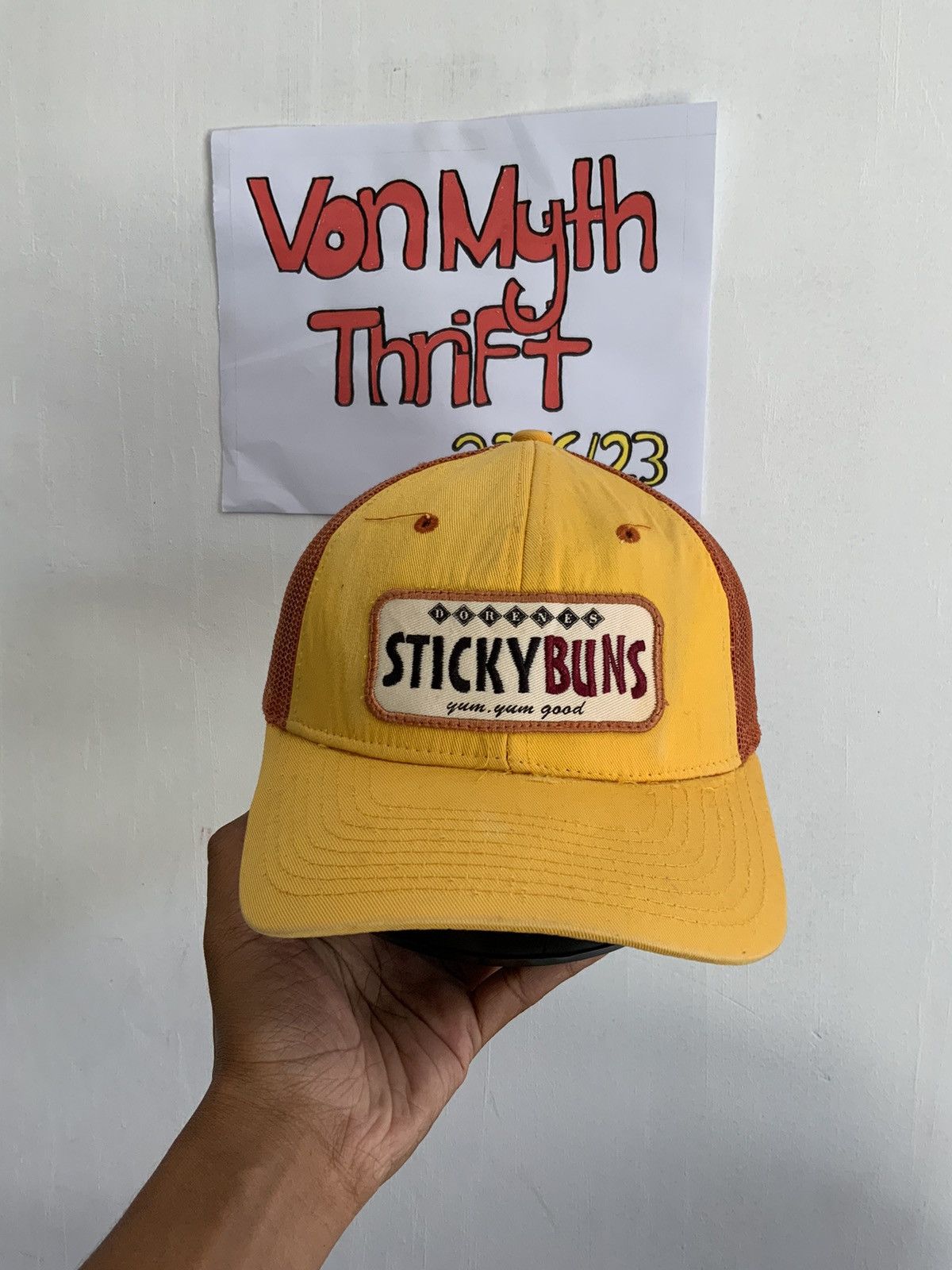 Hat Club Dorenes Sticky Buns Patches Trucker Hat Size ONE SIZE - 5 Thumbnail