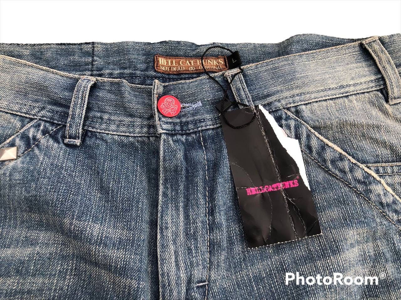 Japanese Brand × Seditionaries NWT HELL CATS PUNK PATCHWORK PUNK DENIM Size US 32 / EU 48 - 9 Thumbnail