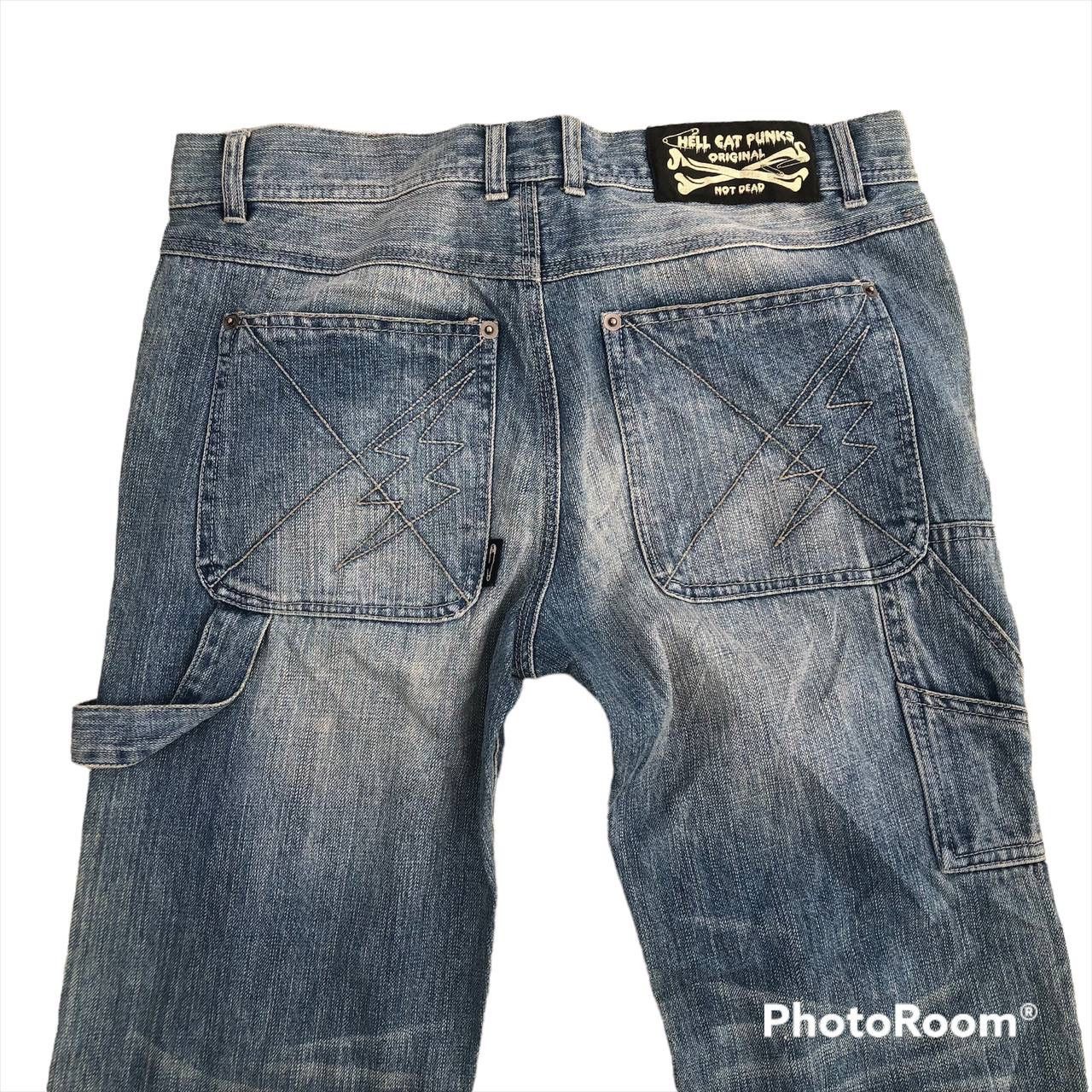 Japanese Brand × Seditionaries NWT HELL CATS PUNK PATCHWORK PUNK DENIM Size US 32 / EU 48 - 6 Thumbnail