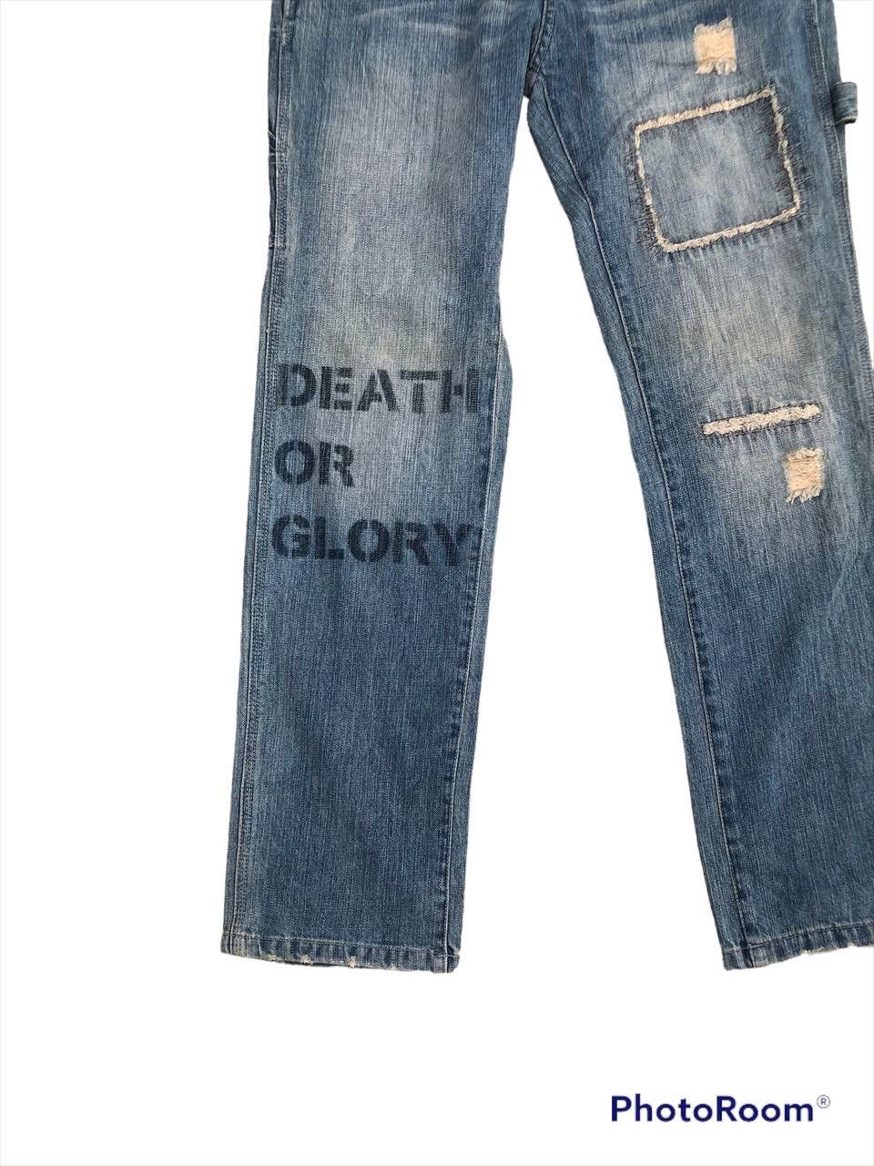Japanese Brand × Seditionaries NWT HELL CATS PUNK PATCHWORK PUNK DENIM Size US 32 / EU 48 - 4 Thumbnail