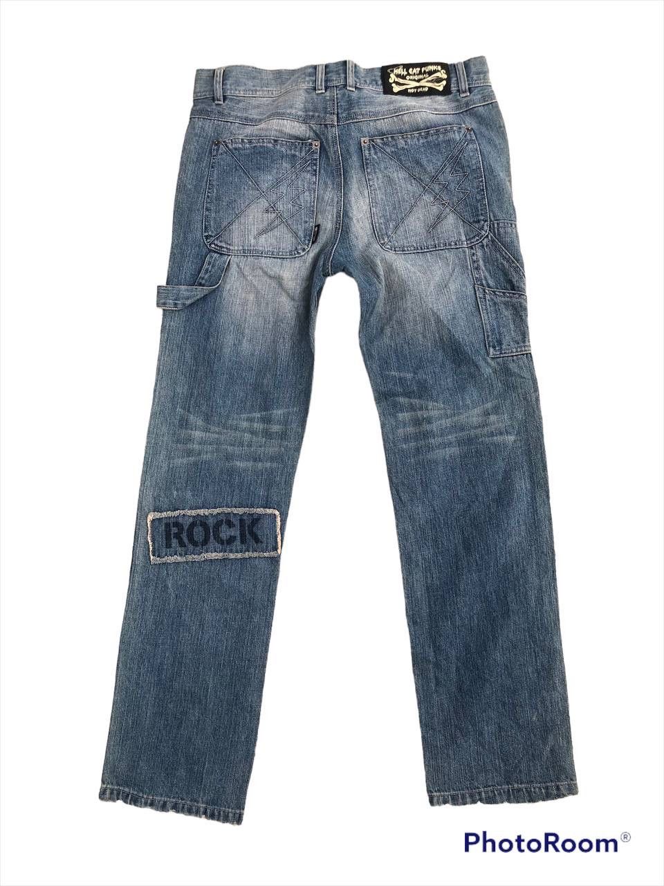 Japanese Brand × Seditionaries NWT HELL CATS PUNK PATCHWORK PUNK DENIM Size US 32 / EU 48 - 2 Thumbnail