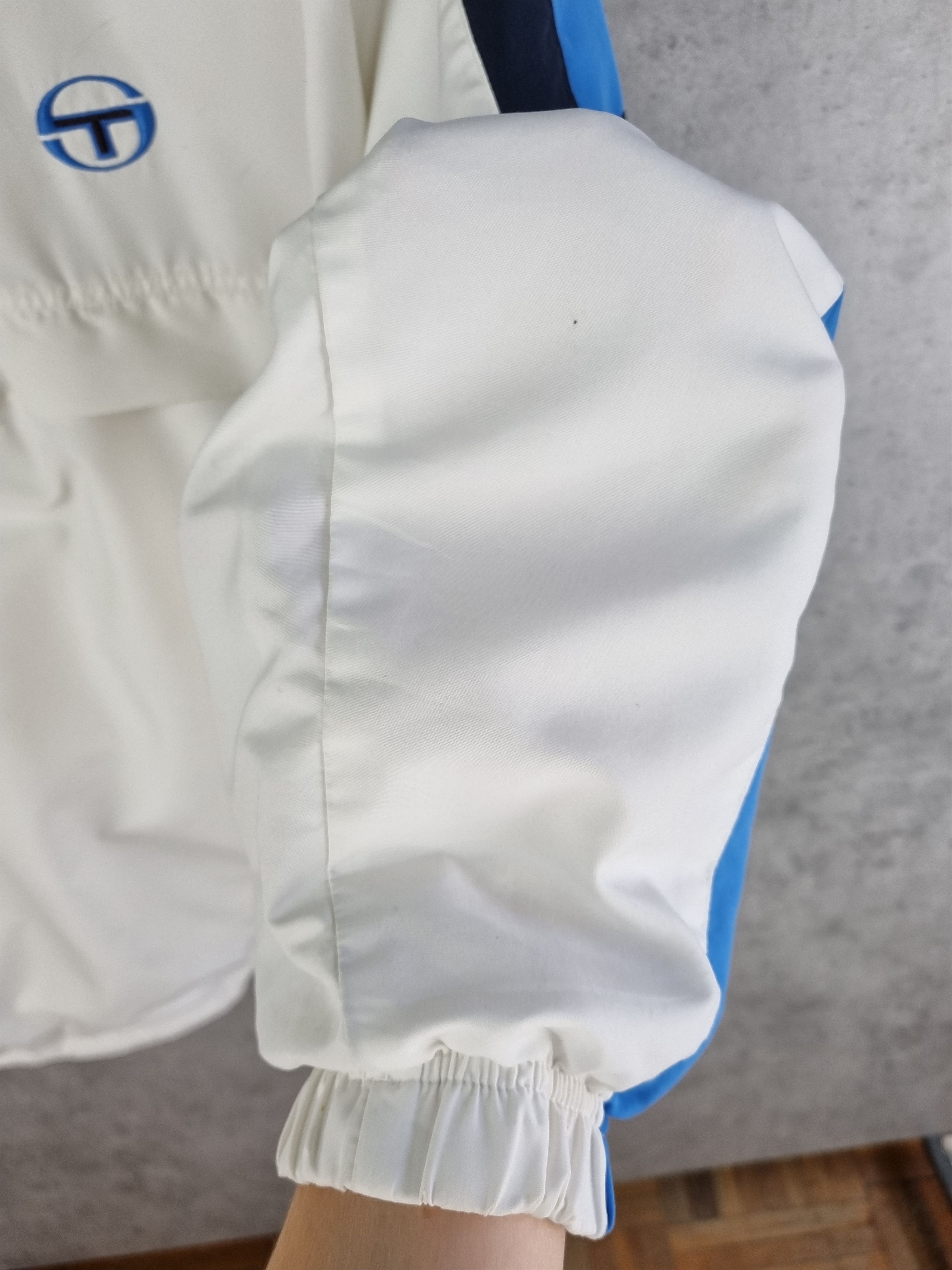 Sergio Tacchini × Vintage Sergio Tacchini Embroidered Logo on Soft-thin Light Anorak Size US XXL / EU 58 / 5 - 20 Thumbnail