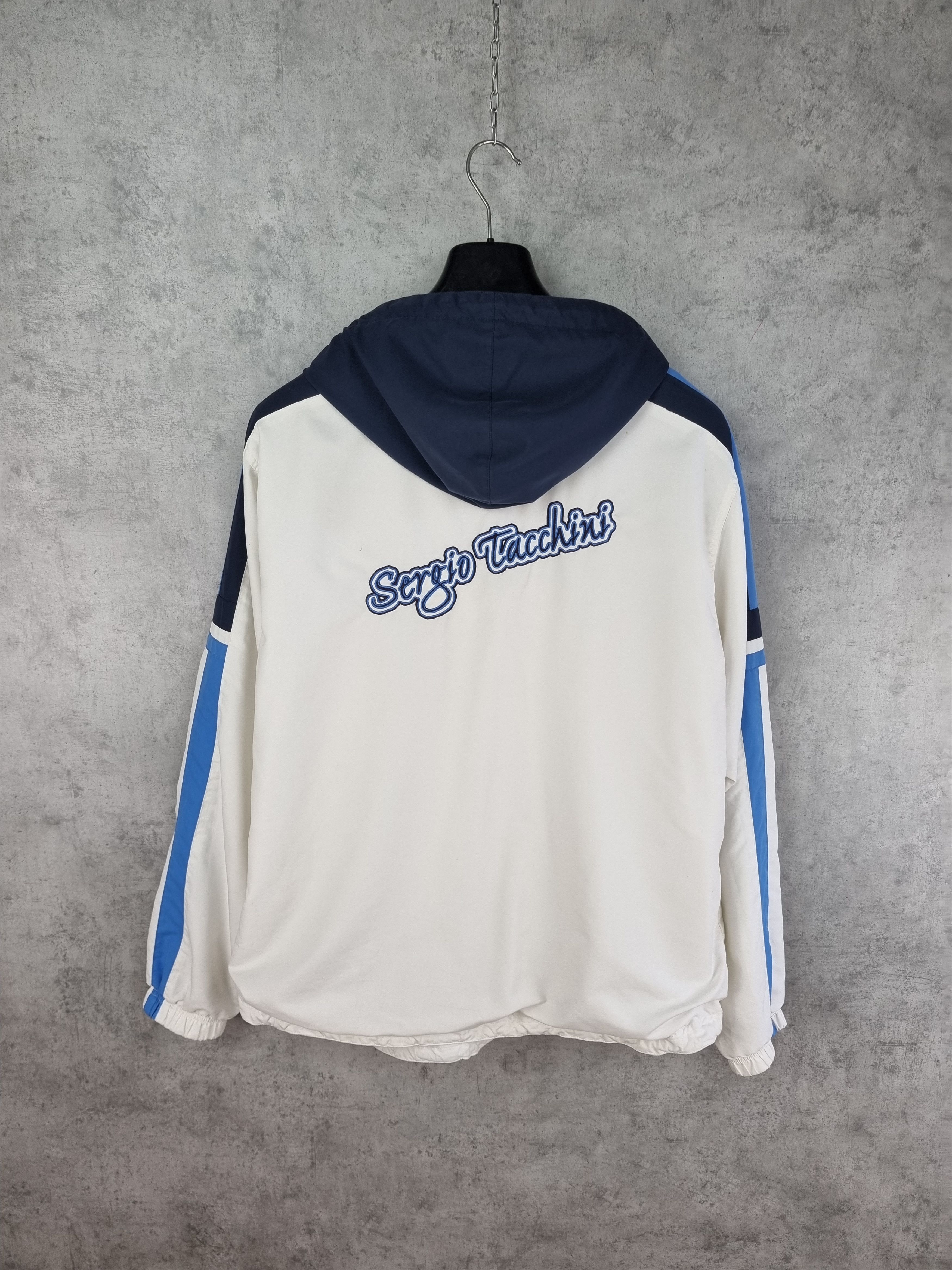 Sergio Tacchini × Vintage Sergio Tacchini Embroidered Logo on Soft-thin Light Anorak Size US XXL / EU 58 / 5 - 3 Thumbnail