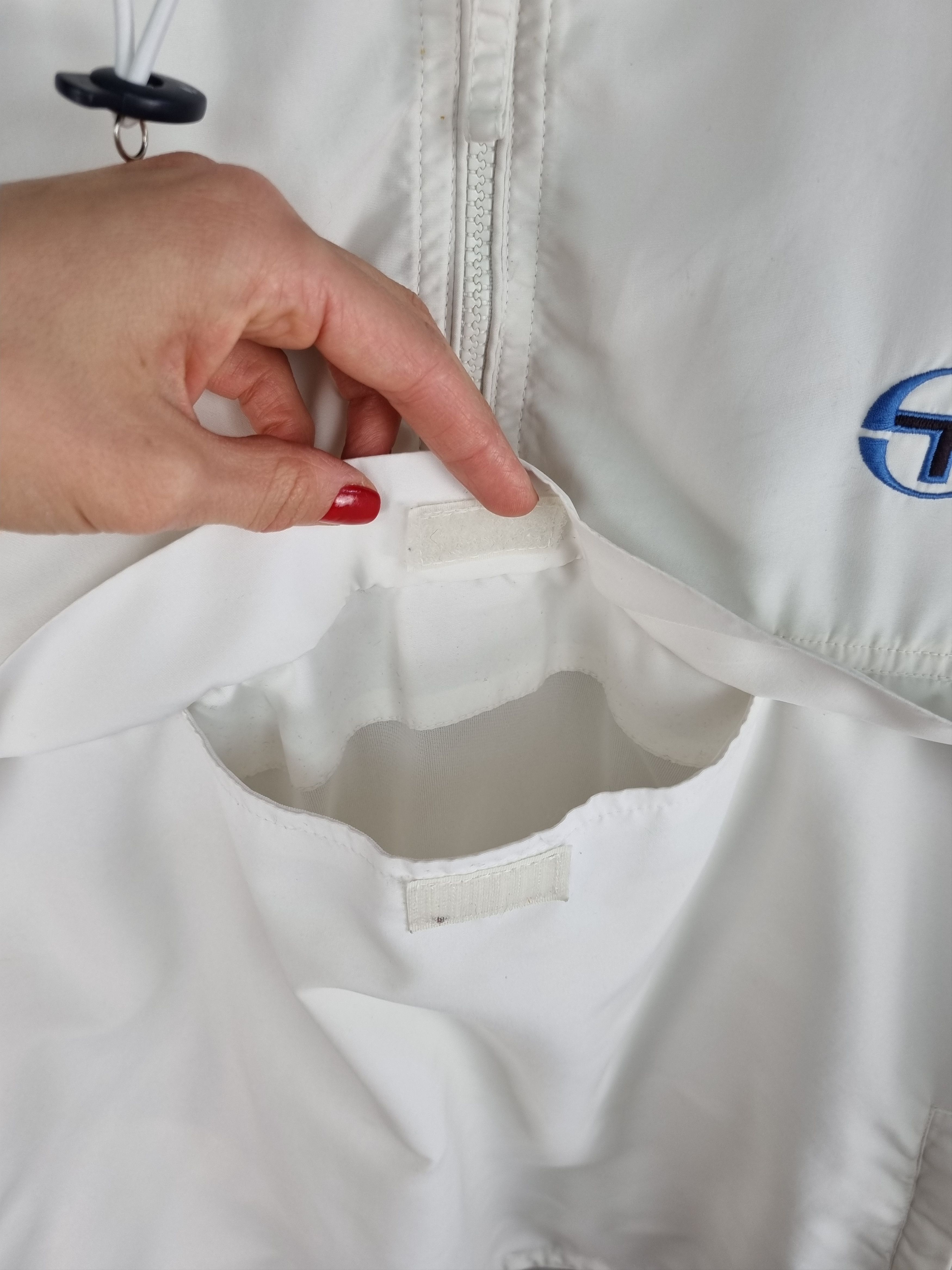 Sergio Tacchini × Vintage Sergio Tacchini Embroidered Logo on Soft-thin Light Anorak Size US XXL / EU 58 / 5 - 22 Thumbnail
