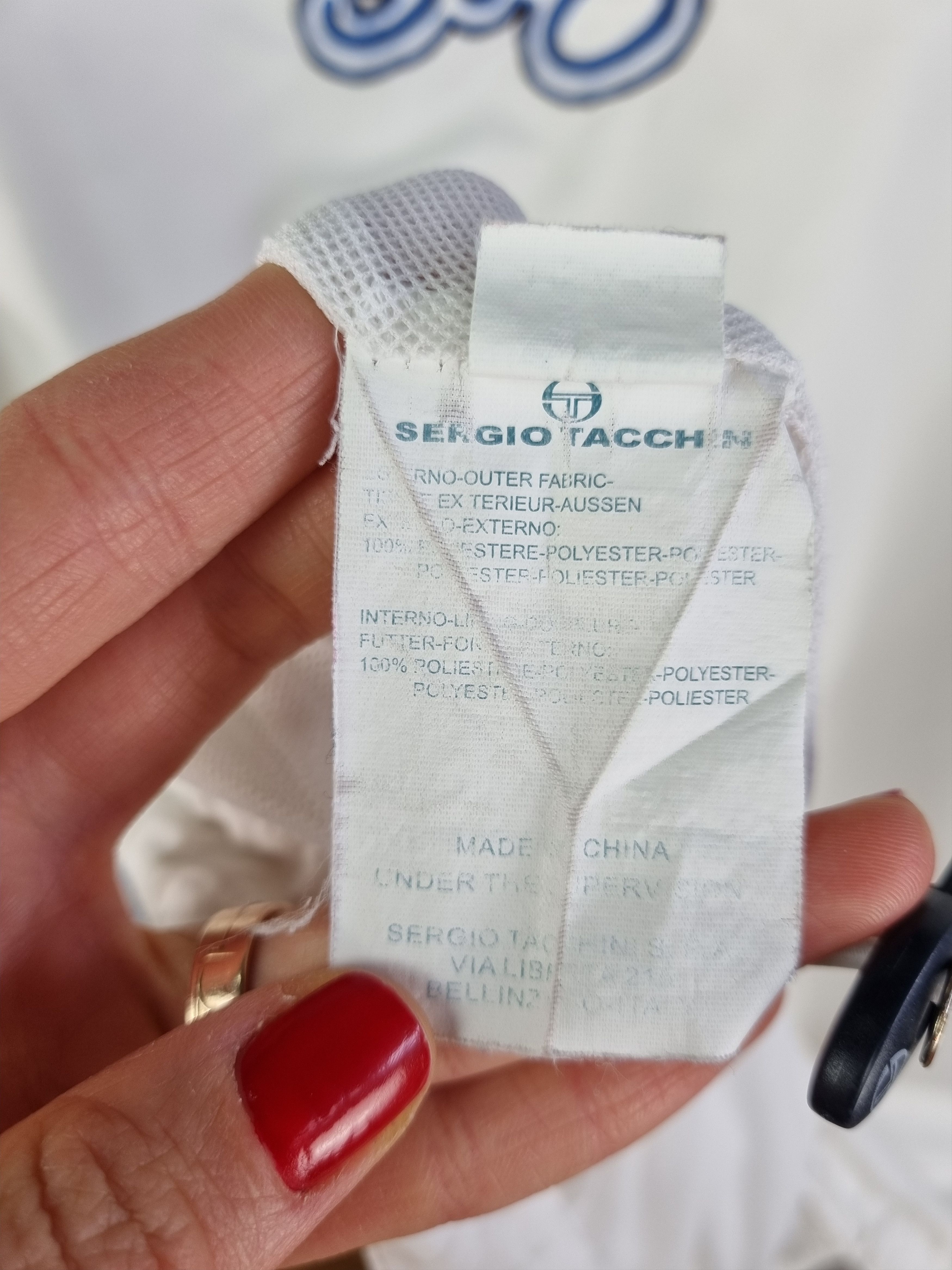 Sergio Tacchini × Vintage Sergio Tacchini Embroidered Logo on Soft-thin Light Anorak Size US XXL / EU 58 / 5 - 12 Thumbnail