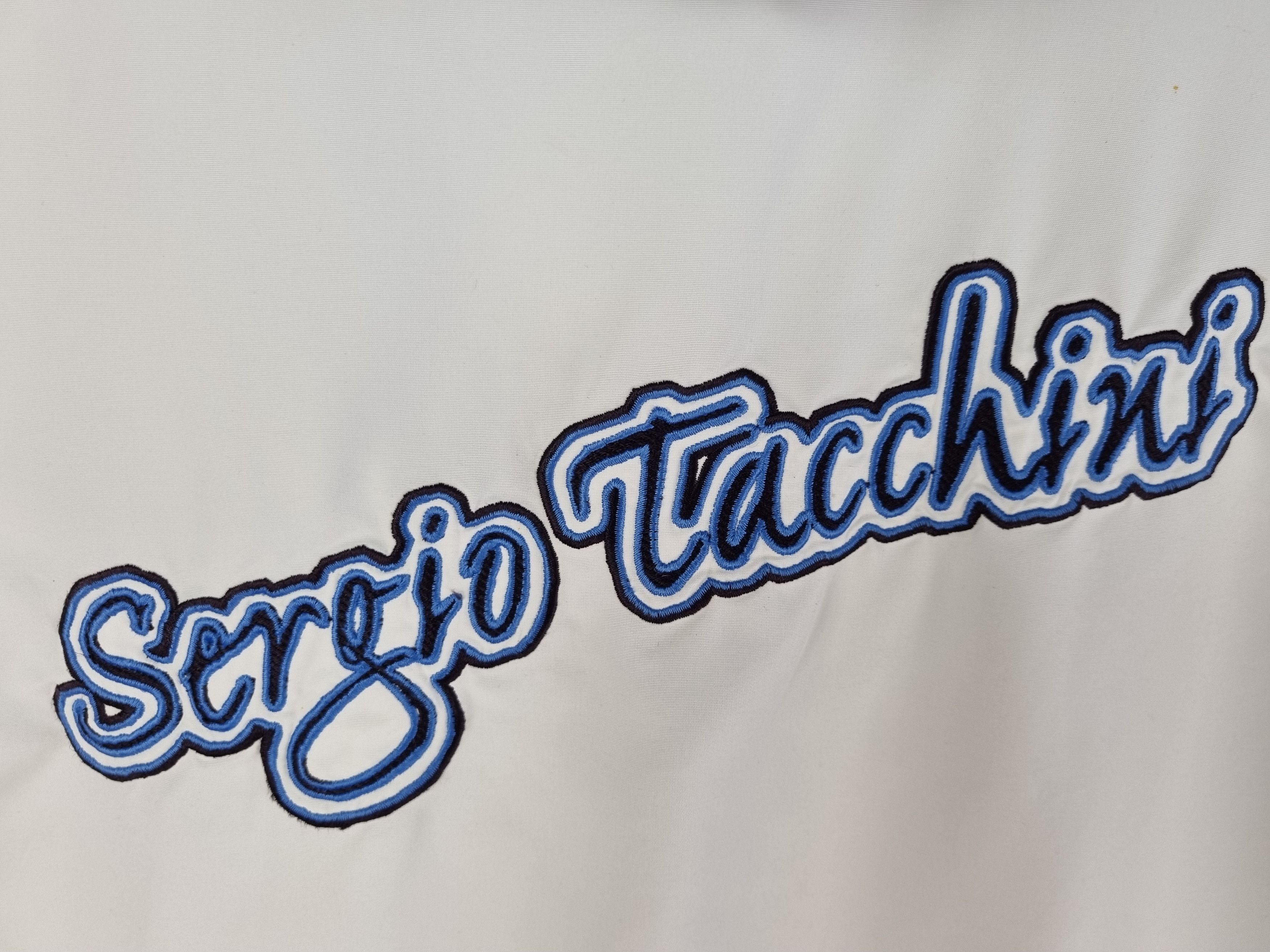 Sergio Tacchini × Vintage Sergio Tacchini Embroidered Logo on Soft-thin Light Anorak Size US XXL / EU 58 / 5 - 6 Thumbnail