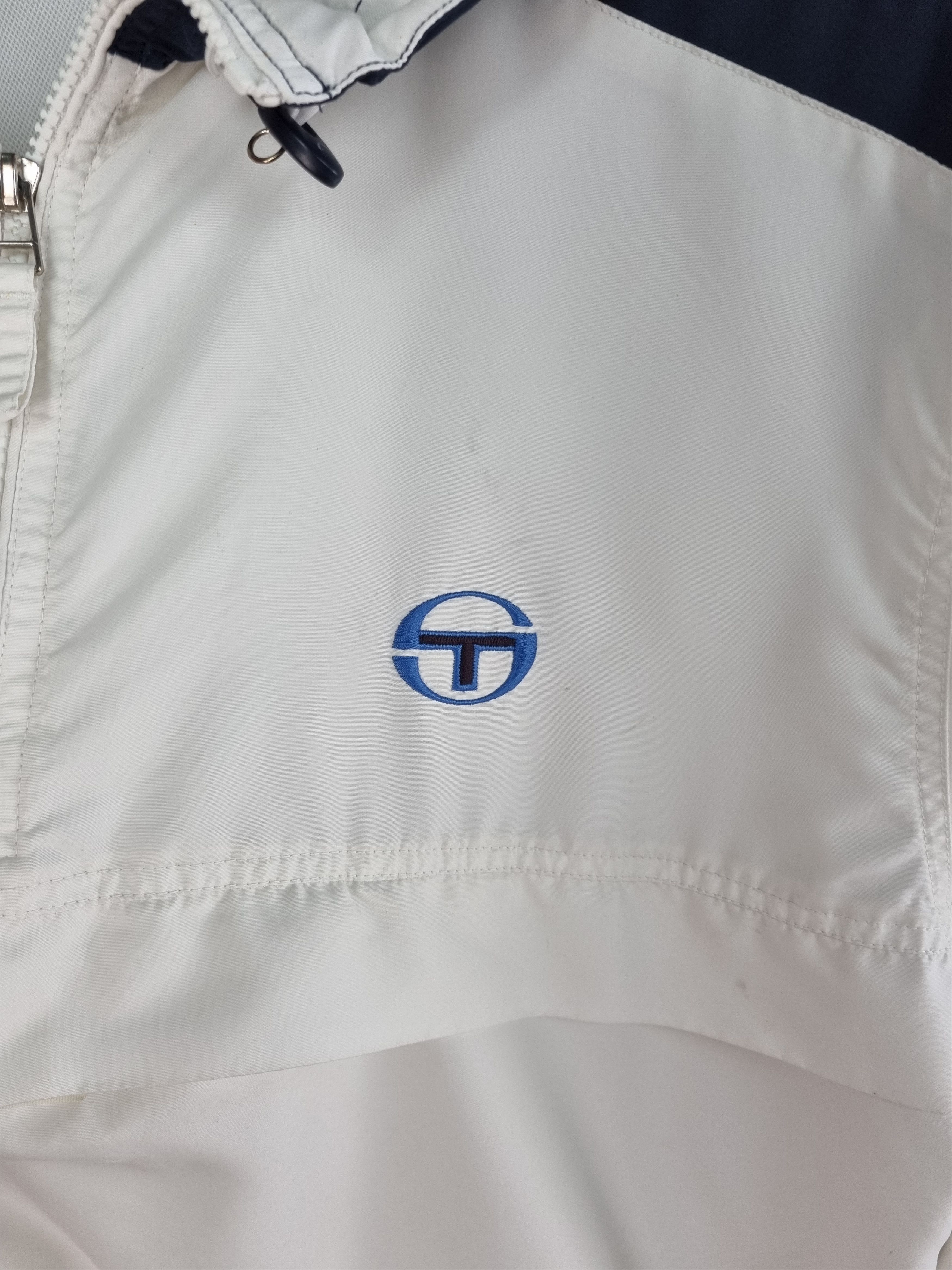 Sergio Tacchini × Vintage Sergio Tacchini Embroidered Logo on Soft-thin Light Anorak Size US XXL / EU 58 / 5 - 21 Thumbnail