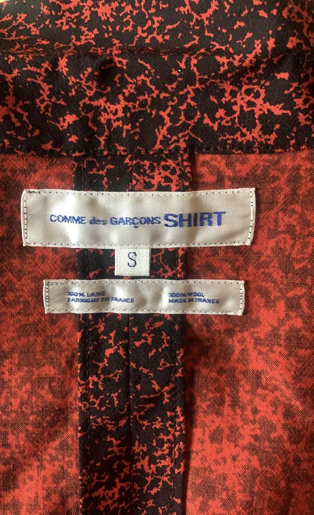 Comme des Garcons × Junya Watanabe NWOT Comme des garçons SHIRT hook and eye closure jacket Size US S / EU 44-46 / 1 - 9 Thumbnail