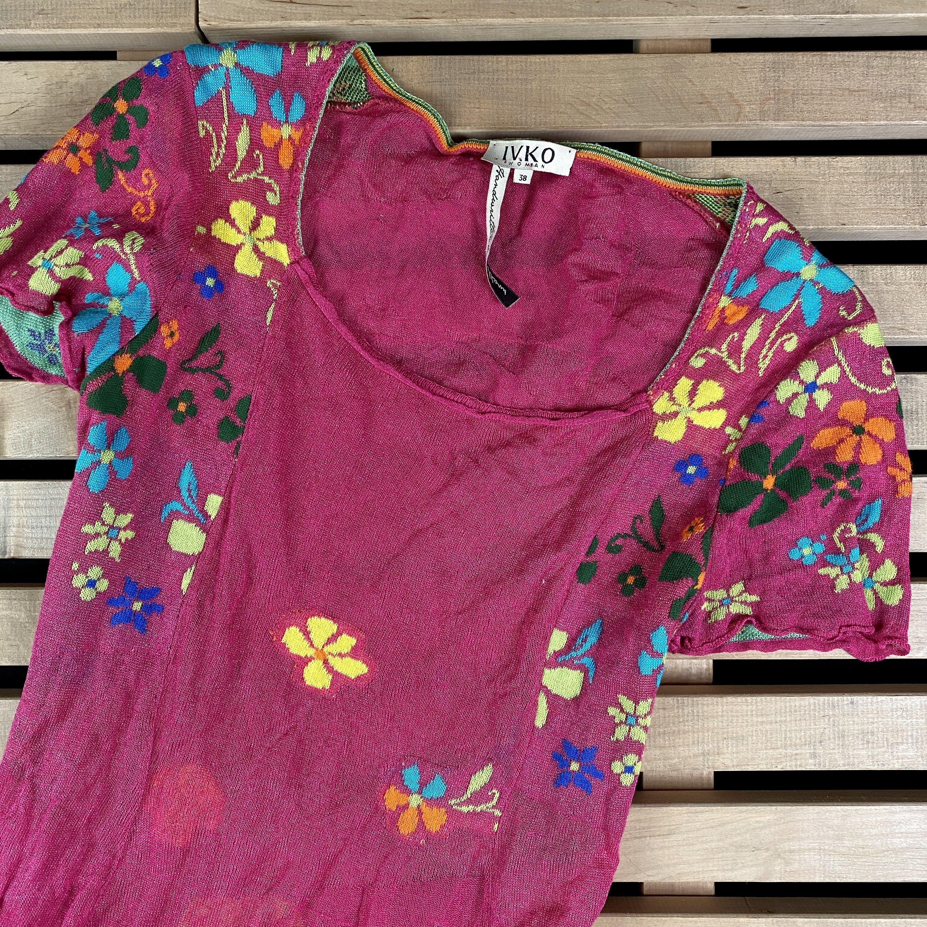 Other Womens Dress Short Sleeve Ivko Size 38 Pink Size S / US 4 / IT 40 - 2 Thumbnail