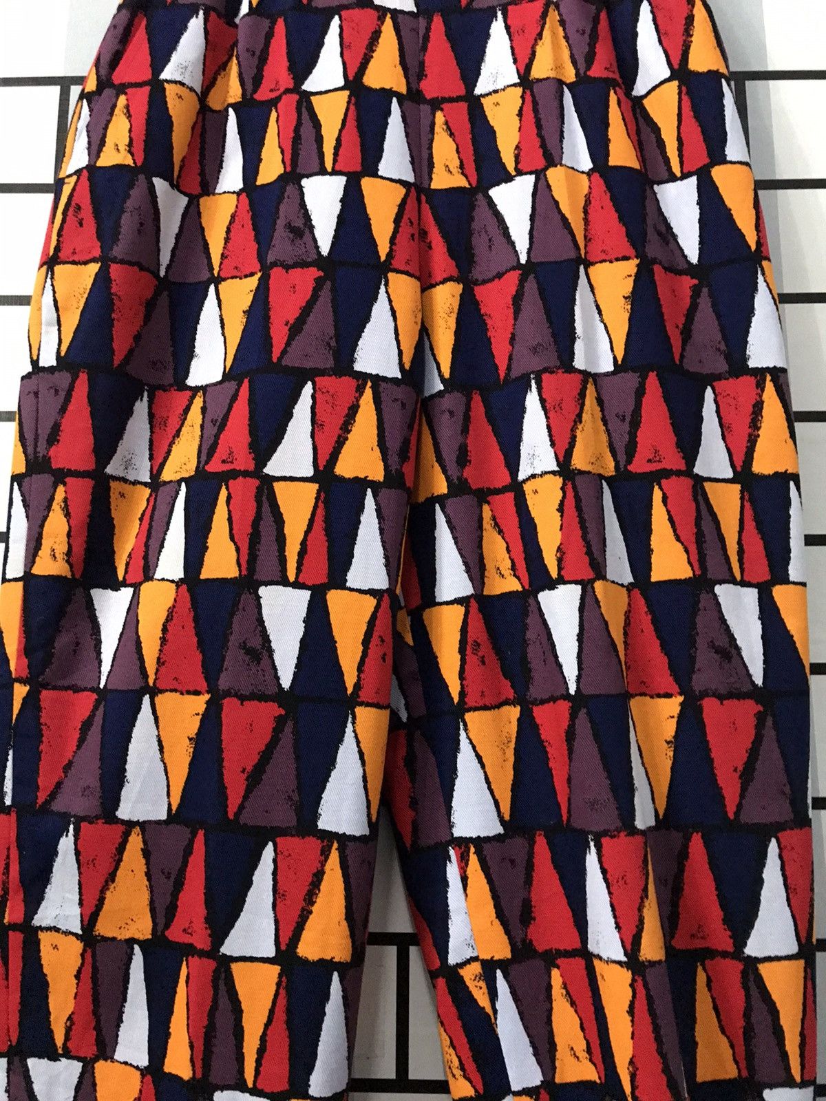 Hedi Slimane × Yves Saint Laurent Yves Saint Laurent Tribal Colourful High Waist Women Pants Size 26" / US 2 / IT 38 - 5 Thumbnail