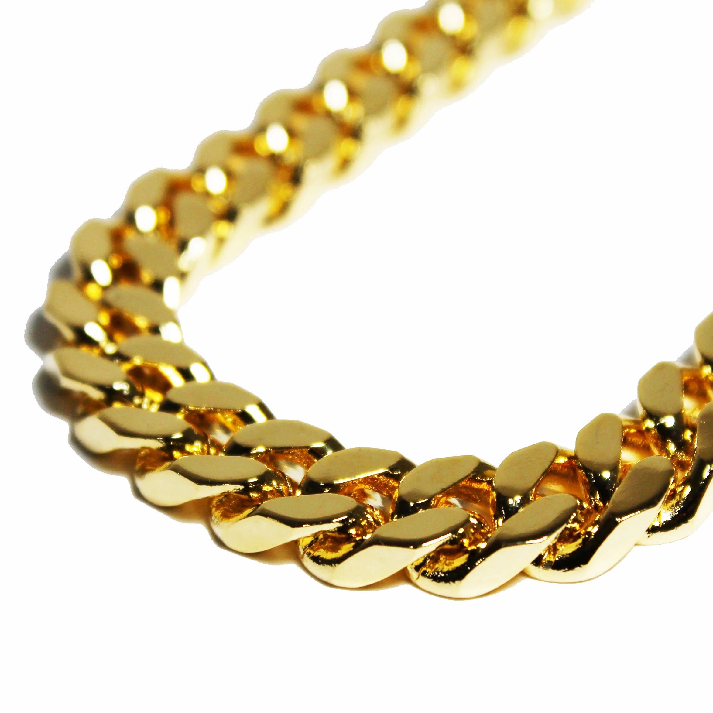 Jewelry 🔴 10MM. 36" MIAMI CUBAN LINK CHAIN 14K GP Size ONE SIZE - 1 Thumbnail