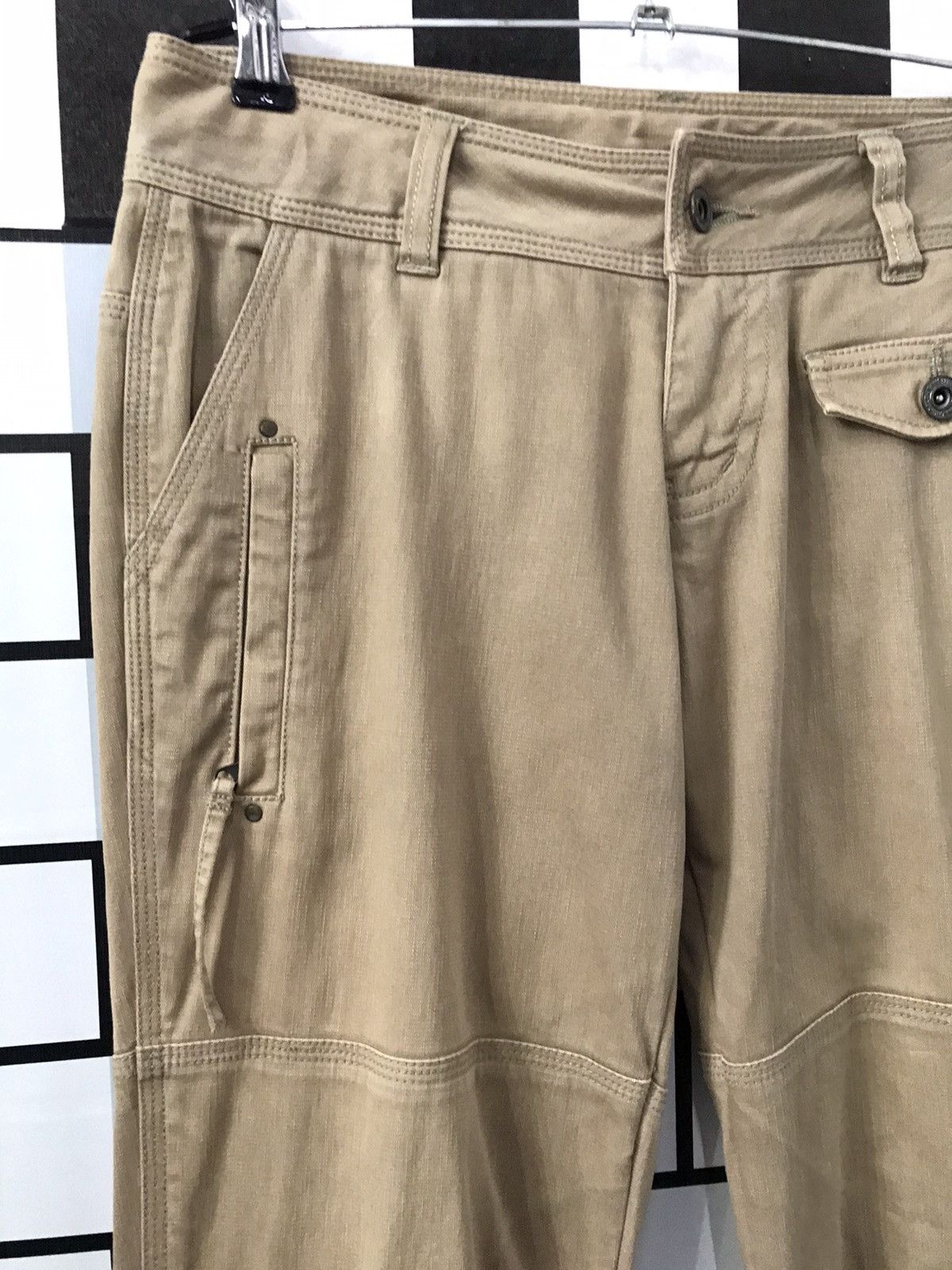 Japanese Brand Japanese Brand Luiez Cargo Multi pocket Flare Pants Size US 28 / EU 44 - 9 Thumbnail