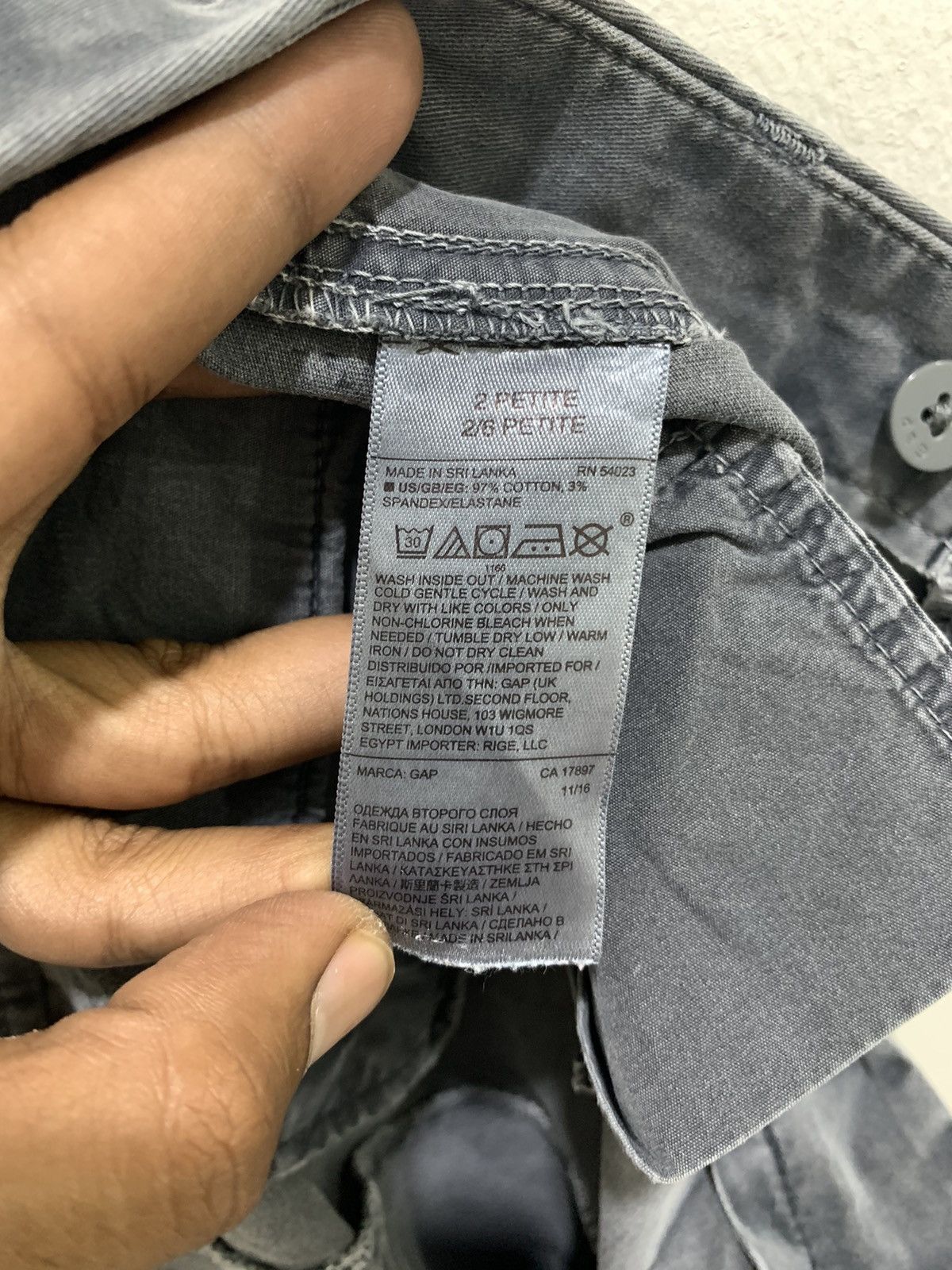 Gap × Japanese Brand GAP Spring17 WideLeg Surf Style Streetwear Casual Crop Pant Size US 30 / EU 46 - 18 Thumbnail