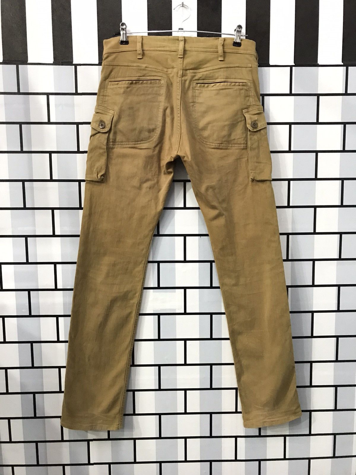 Japanese Brand × Spellbound SPELLBOUND JAPAN CARGO BUSH TACTICAL SKINNY STRETCH PANTS Size US 32 / EU 48 - 7 Thumbnail