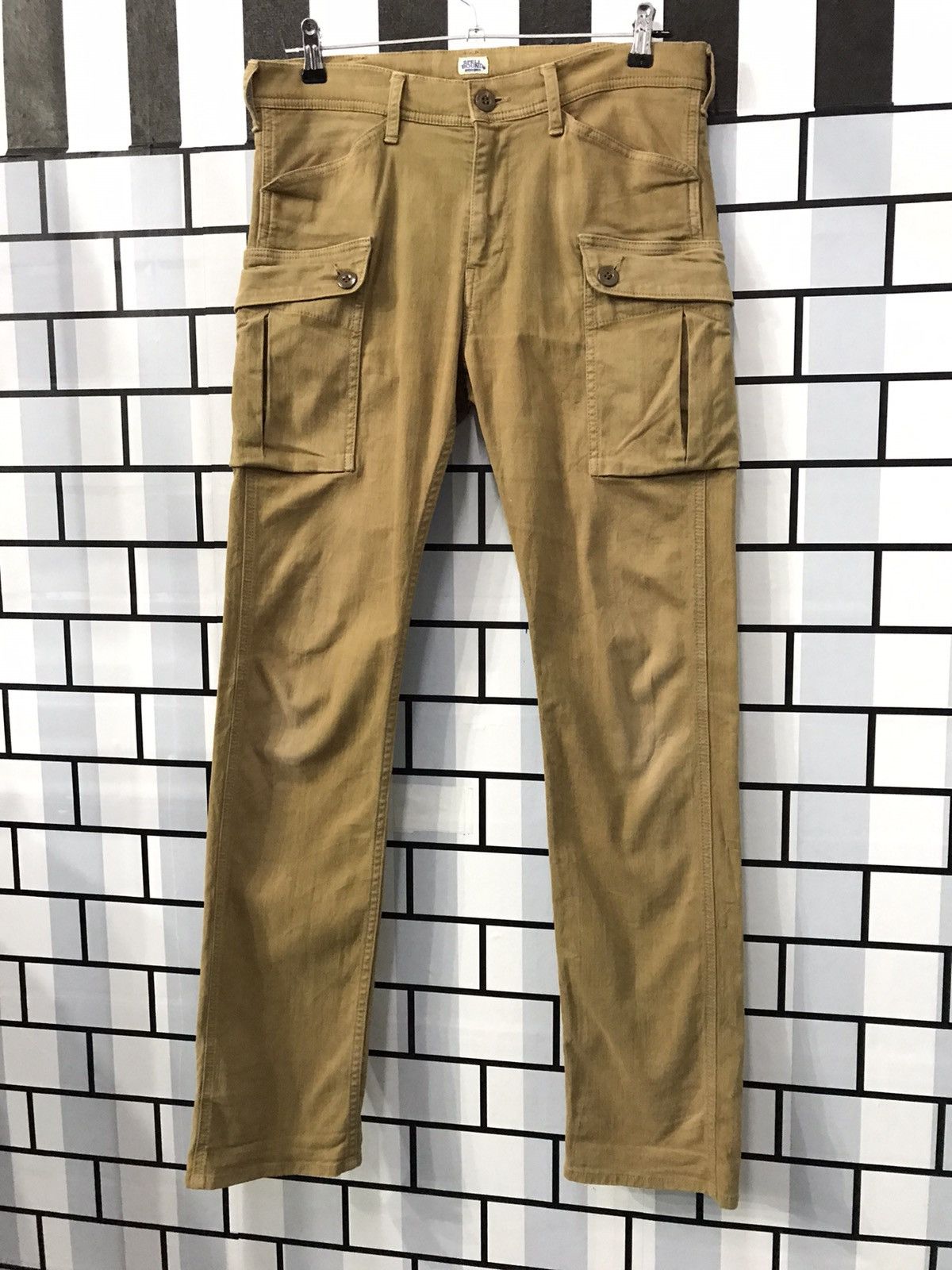 Japanese Brand × Spellbound SPELLBOUND JAPAN CARGO BUSH TACTICAL SKINNY STRETCH PANTS Size US 32 / EU 48 - 2 Thumbnail