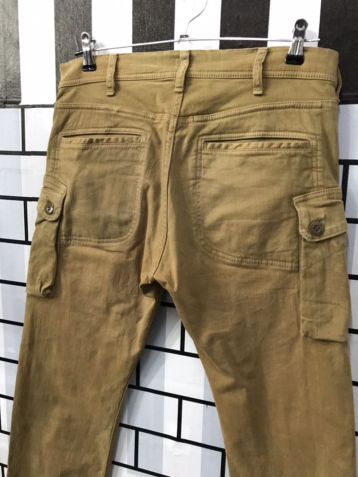 Japanese Brand × Spellbound SPELLBOUND JAPAN CARGO BUSH TACTICAL SKINNY STRETCH PANTS Size US 32 / EU 48 - 8 Thumbnail