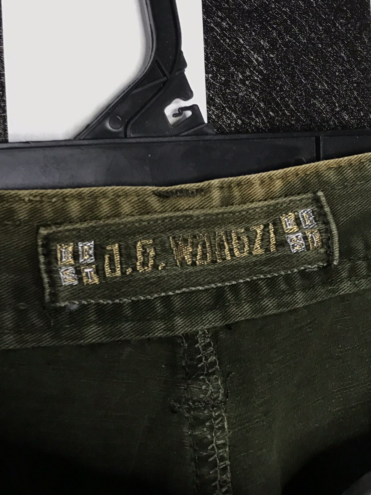 Japanese Brand japanese brand J.g wangzi cargo multi pocket two tone pants Size US 33 - 14 Thumbnail