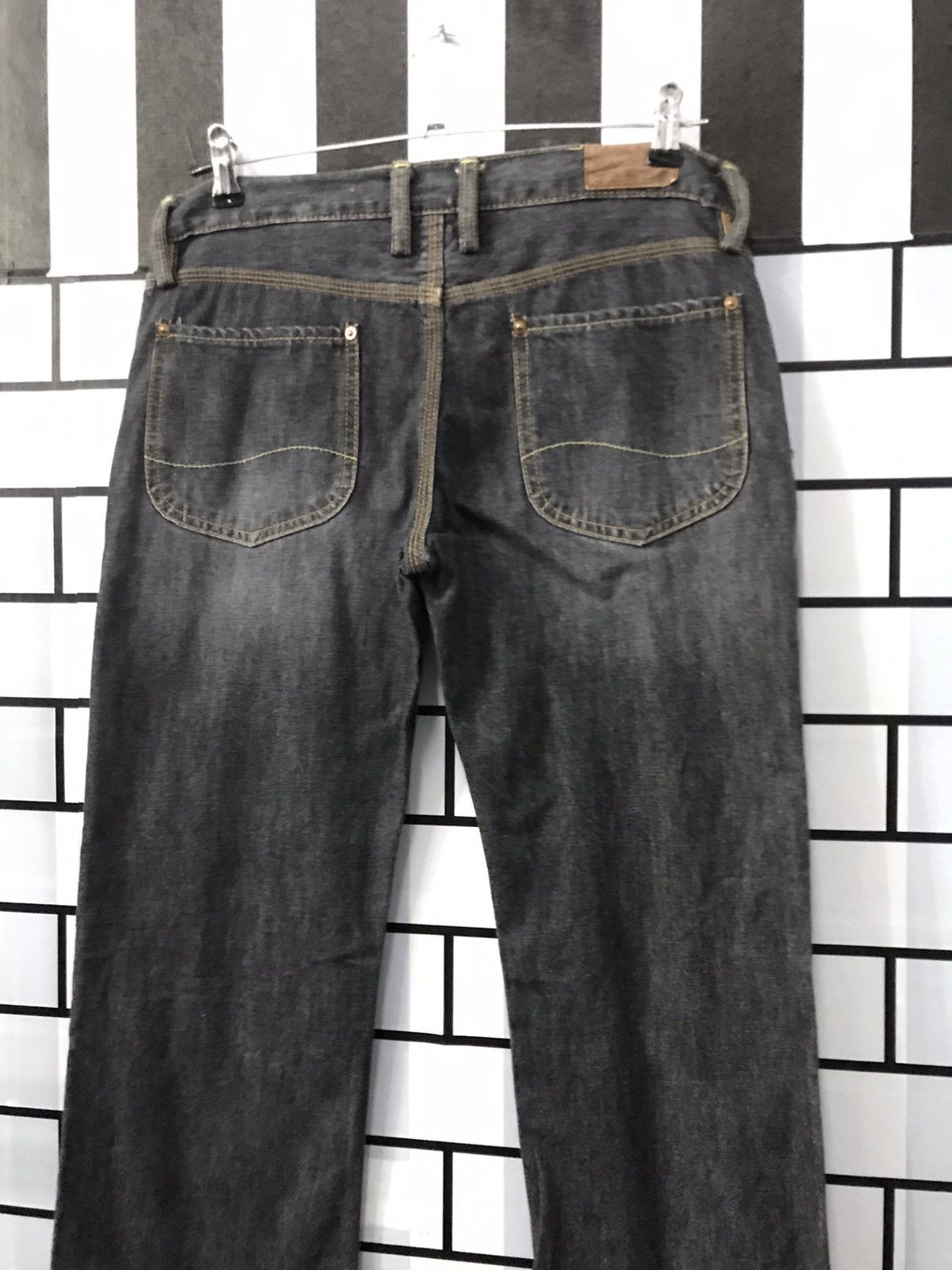 Japanese Brand branch dept japan 70’s reissue workwear flare denim pants Size US 29 - 11 Thumbnail