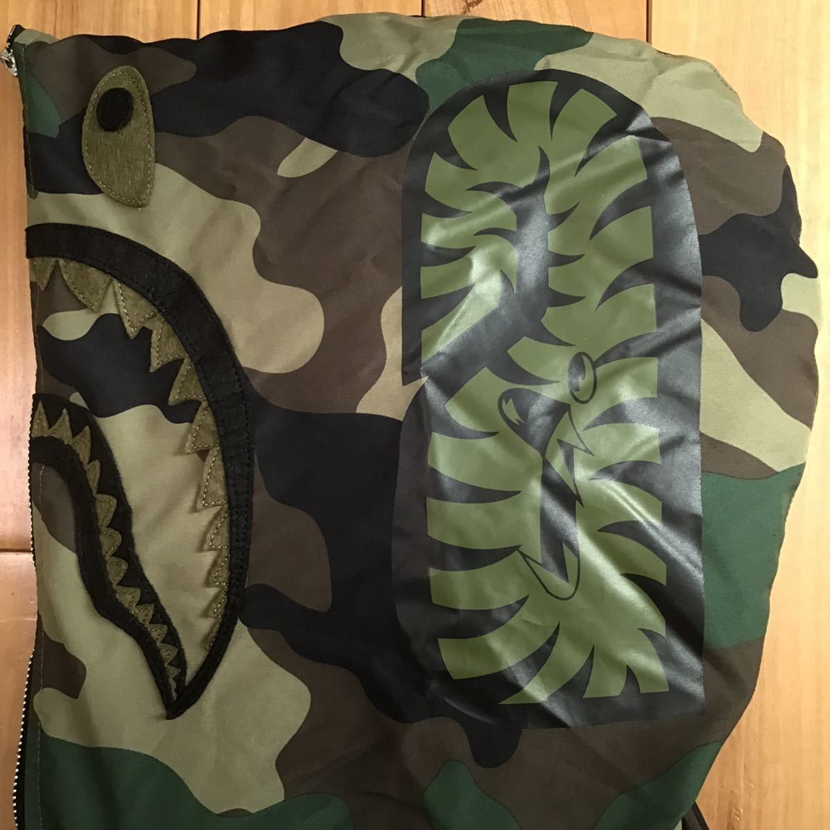 Bape × Undefeated Undefeated × BAPE camo Shark full zip hoodie down jacket Size US M / EU 48-50 / 2 - 5 Thumbnail