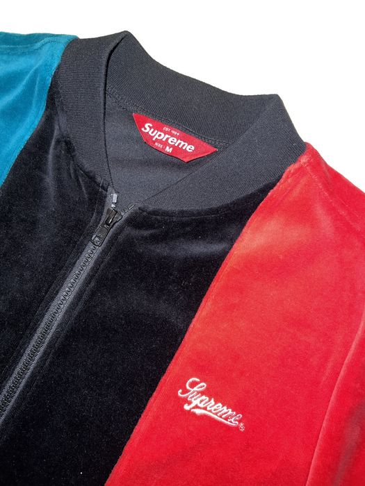 Supreme Supreme Velour Jacket | Grailed