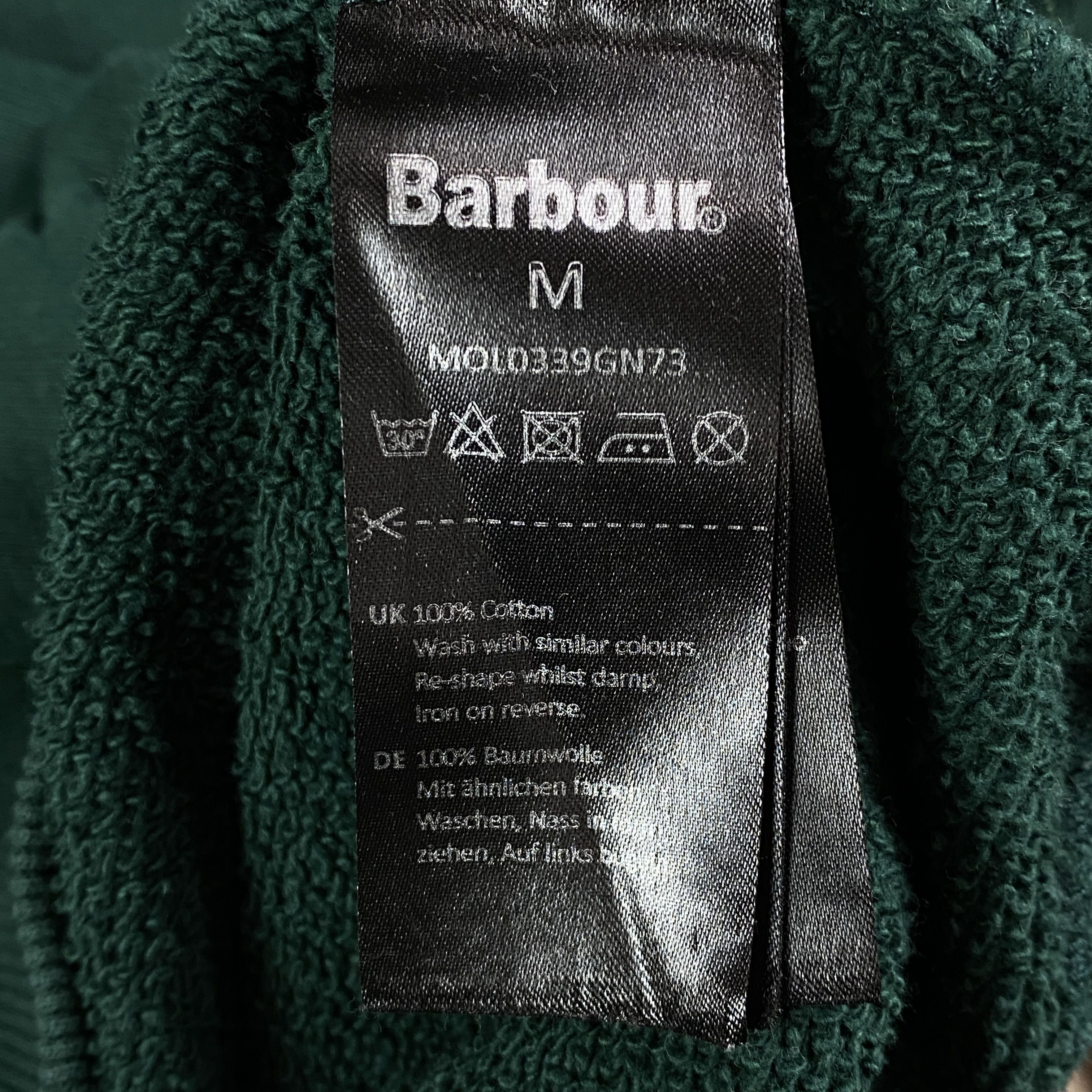 Barbour Mens Sweatshirt Barbour Big Logo Size M Green Size US M / EU 48-50 / 2 - 5 Thumbnail