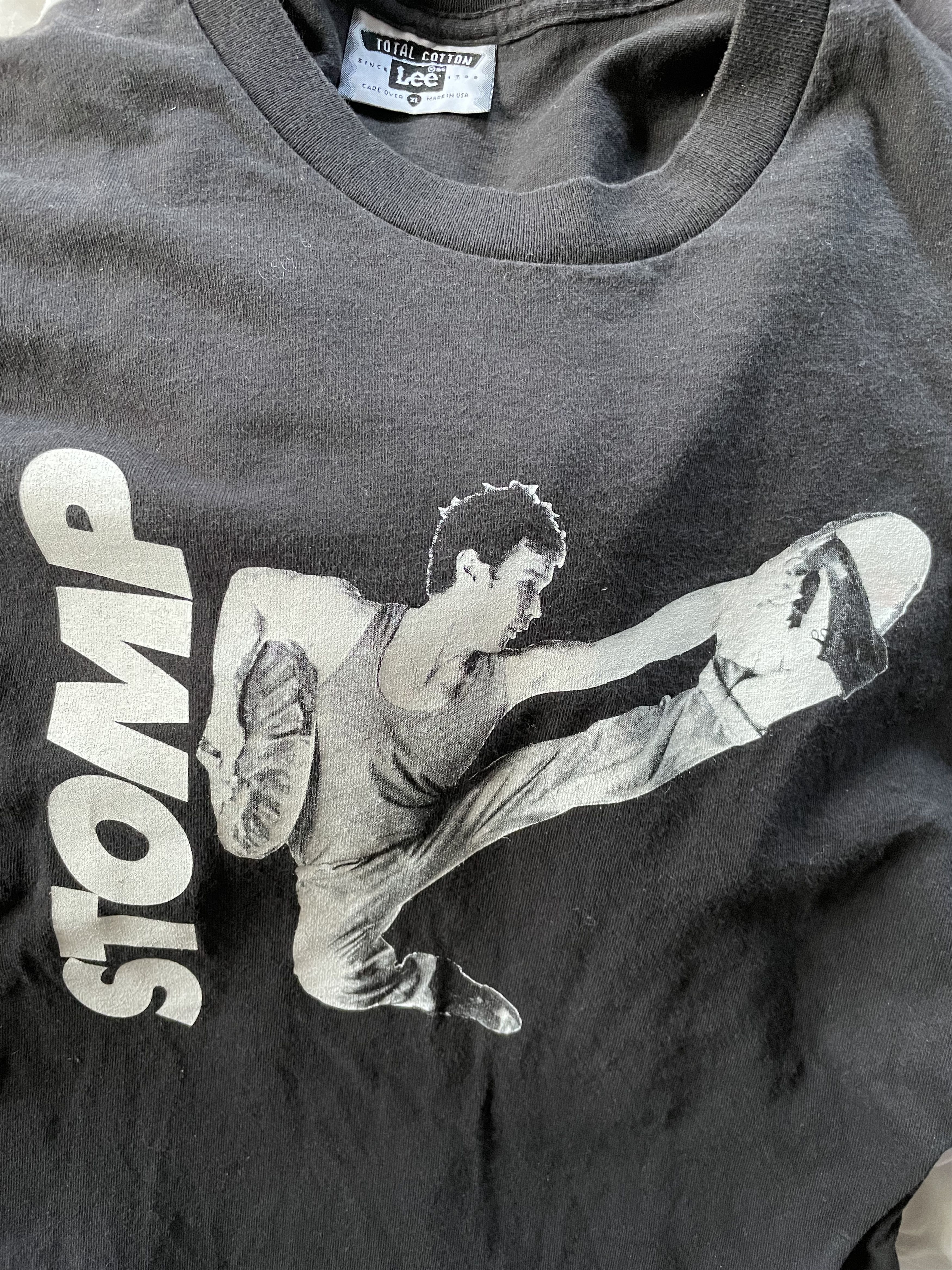 Lee × Vintage Vintage Stomp Broadway Musical Show Promo Shirt Size US XL / EU 56 / 4 - 3 Thumbnail