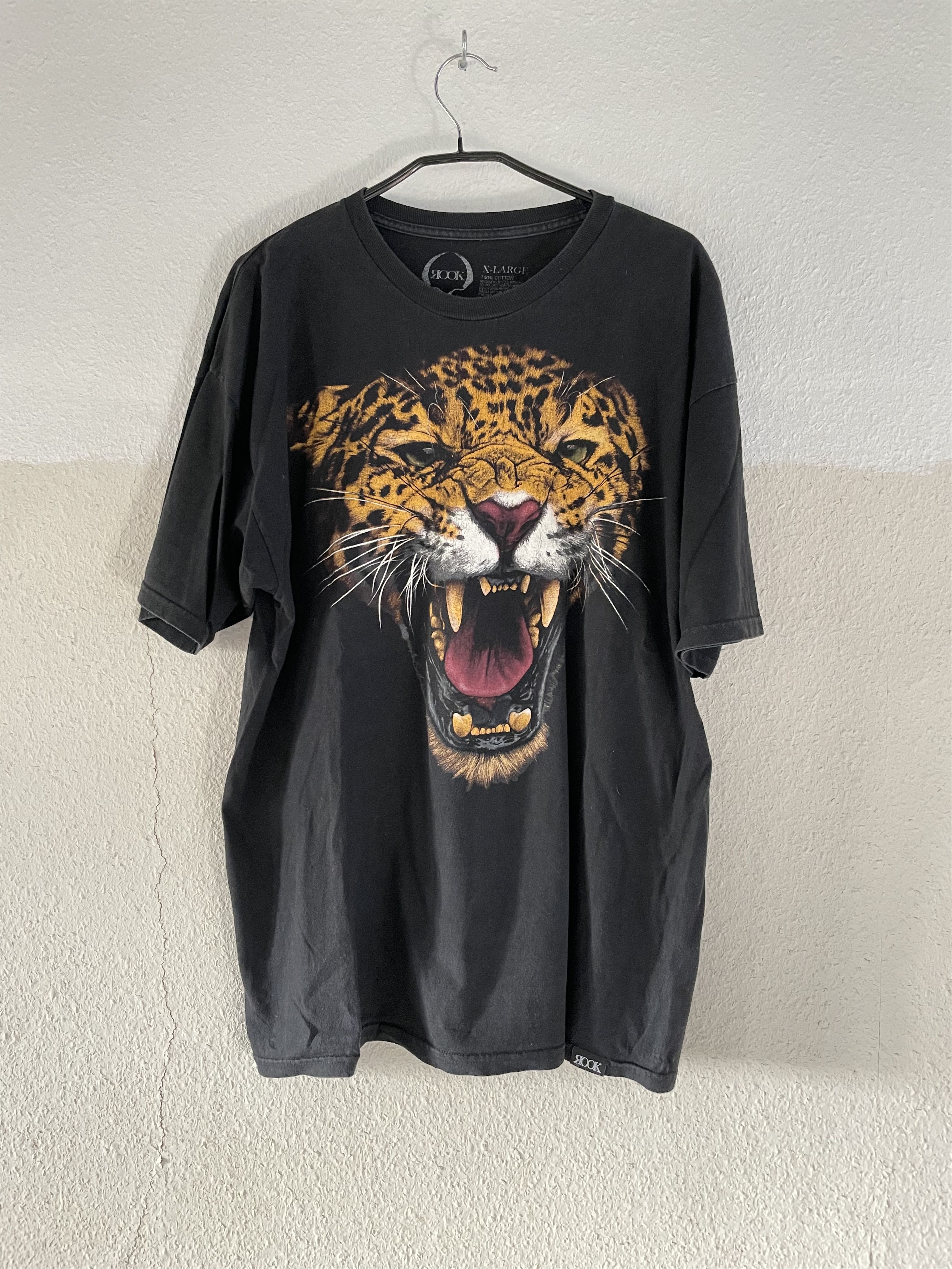 Designer × Vintage Vintage Tiger lion - not jacket coat leather hoodie parka Size US XL / EU 56 / 4 - 1 Thumbnail
