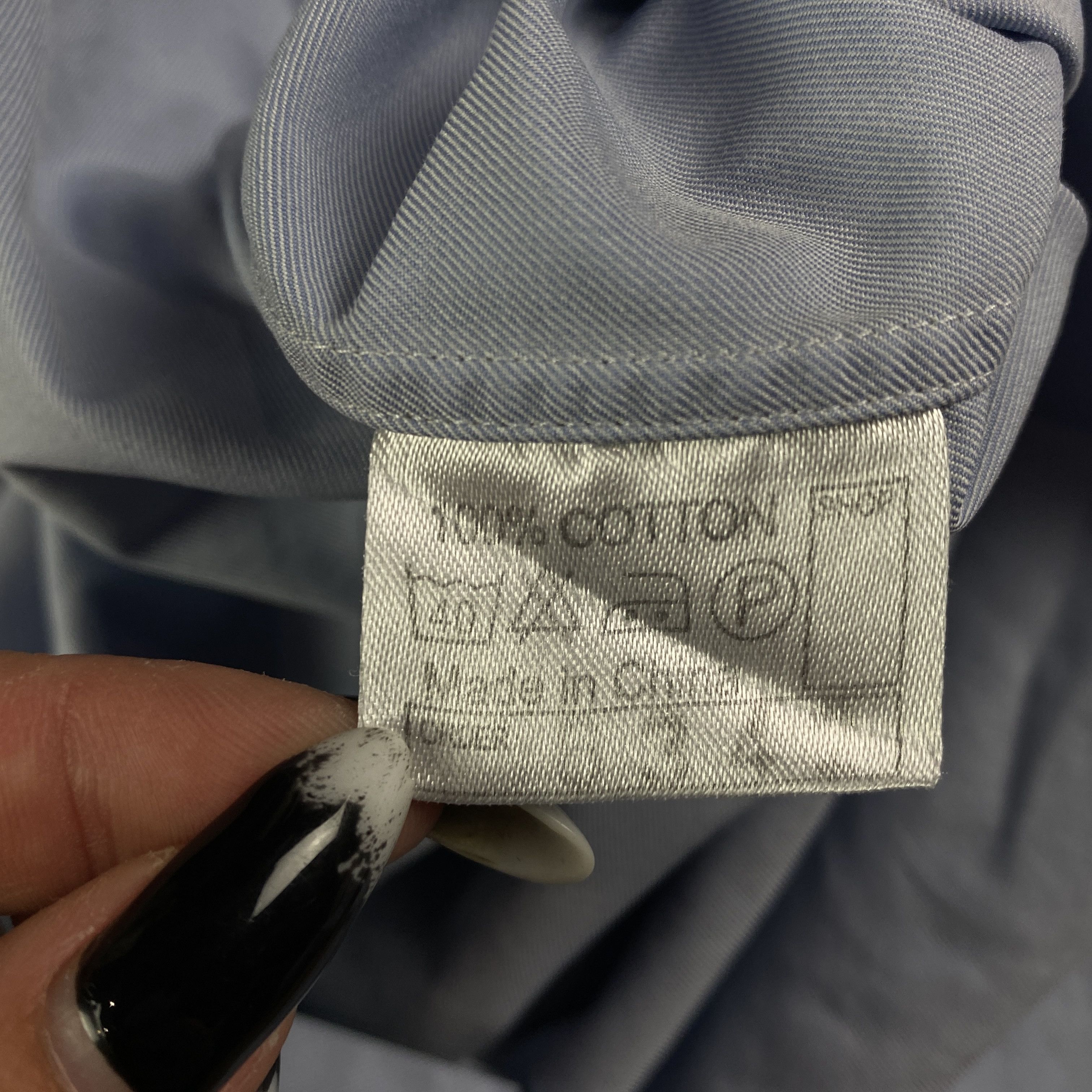 Suitsupply Mens Shirt Long Sleeve Suitsupply Size 39/15.5 Size US XL / EU 56 / 4 - 5 Thumbnail