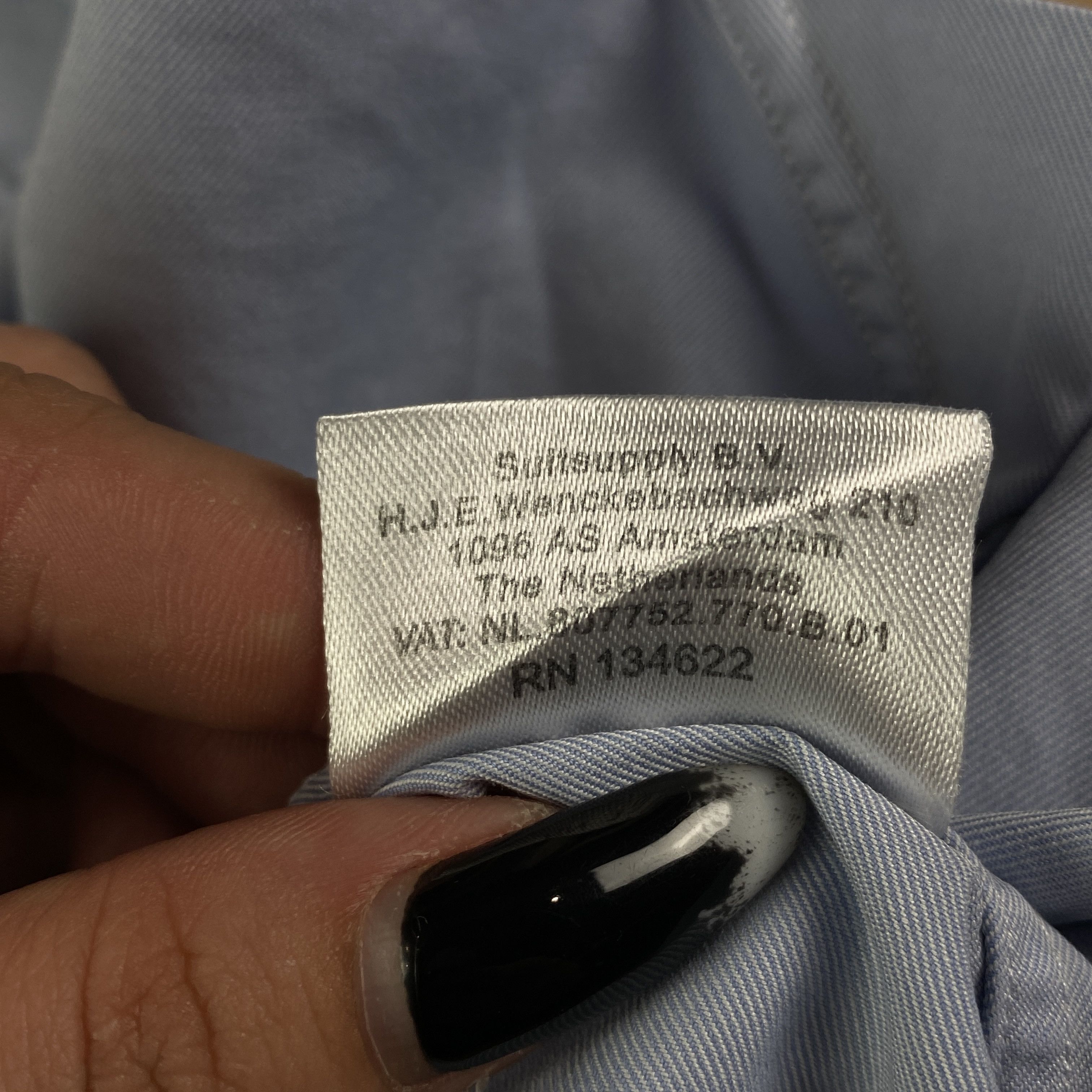 Suitsupply Mens Shirt Long Sleeve Suitsupply Size 39/15.5 Size US XL / EU 56 / 4 - 6 Thumbnail