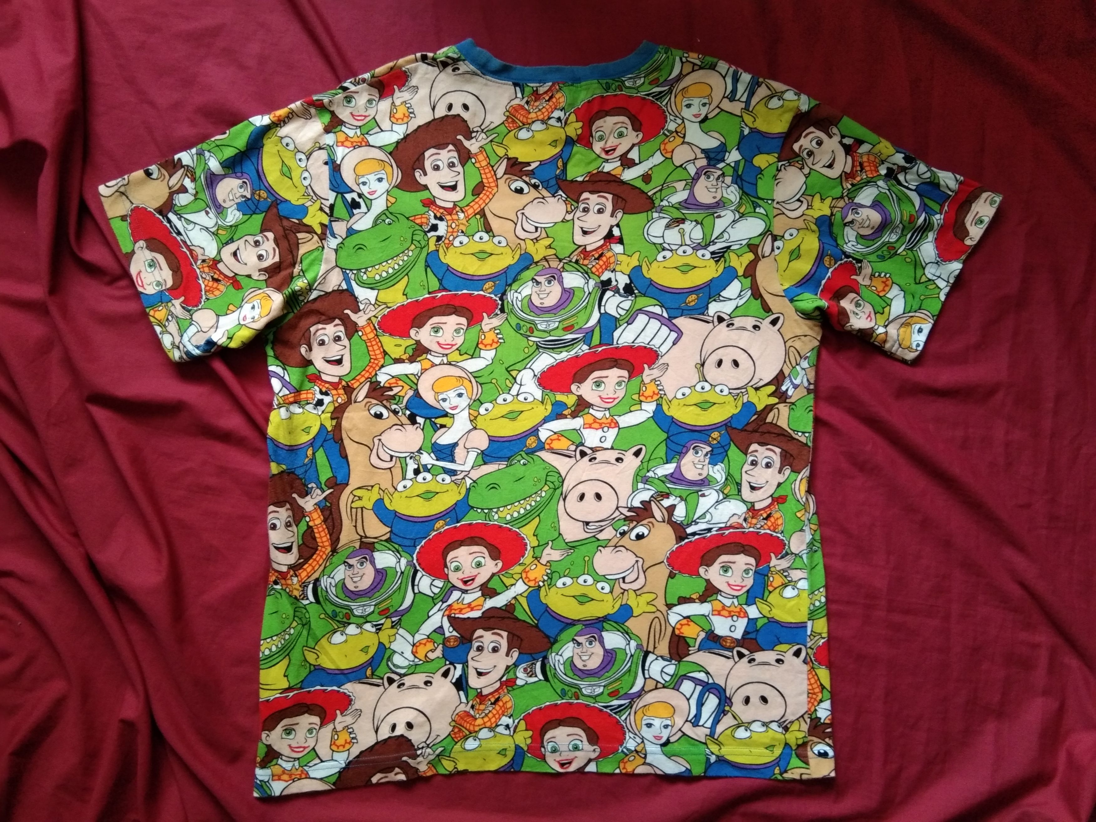 Disney Toy Story fullprint tshirt AOP movie cartoon disney pixar Size US M / EU 48-50 / 2 - 2 Thumbnail