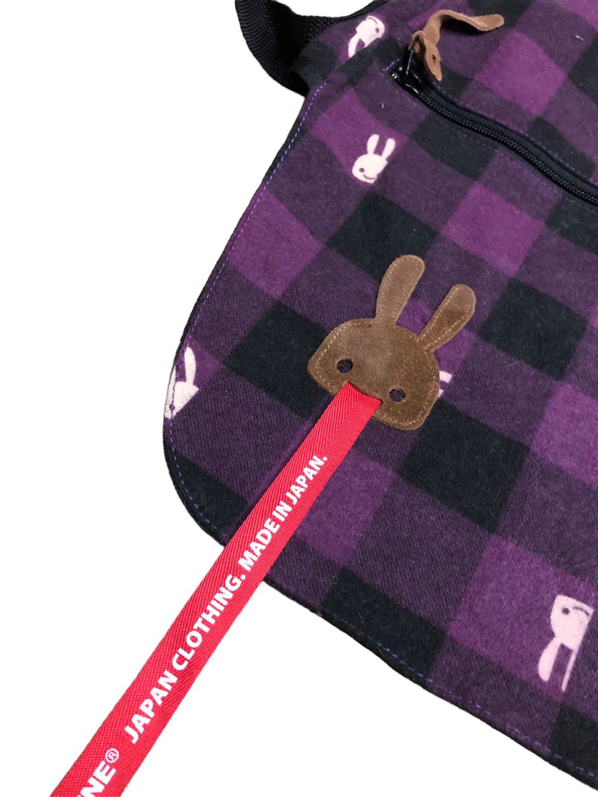 Japanese Brand CUNE RABBIT JAPAN MESSENGGER BAG Size ONE SIZE - 8 Thumbnail