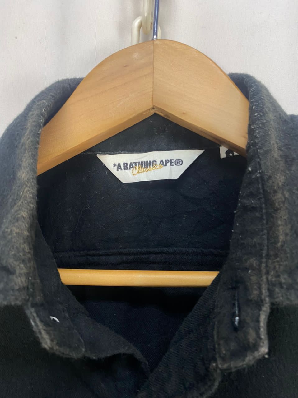 Bape × Designer A Bathing Ape classic button up short sleeve shirt Size US S / EU 44-46 / 1 - 10 Thumbnail