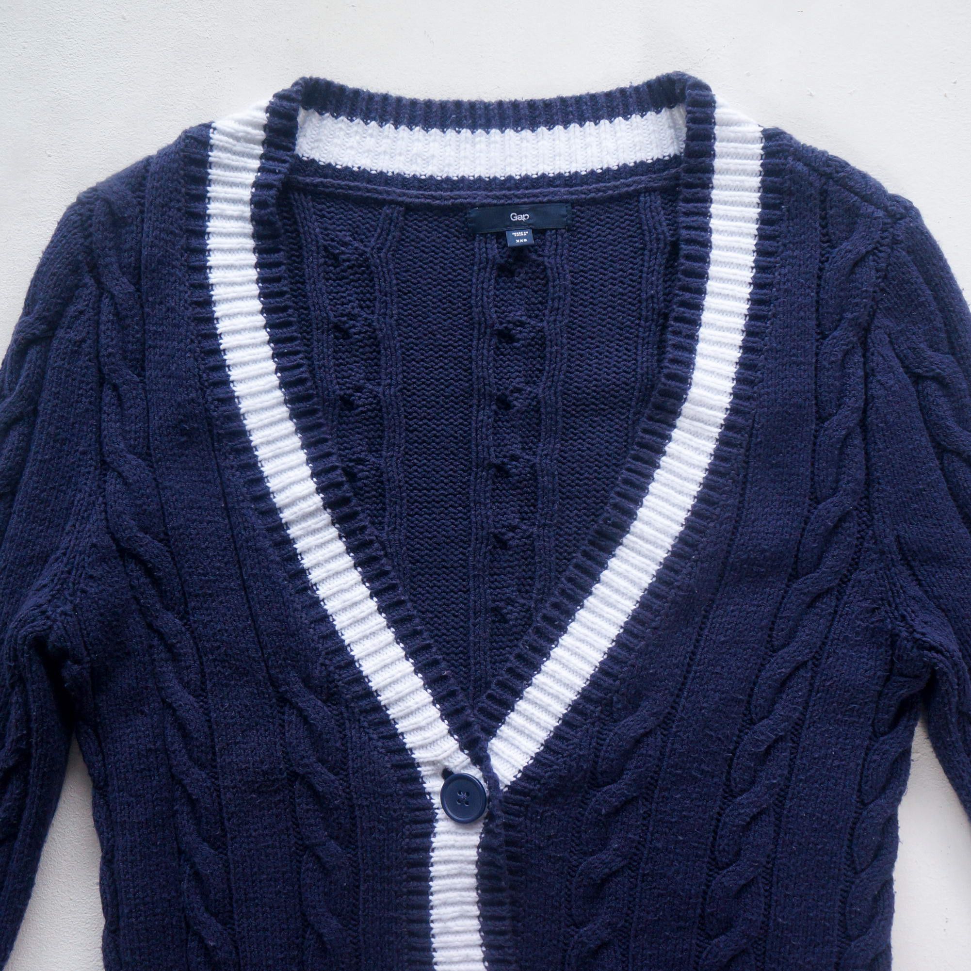 Gap GAP Knit Cardigan Size XXS / US 00 / IT 34 - 7 Thumbnail
